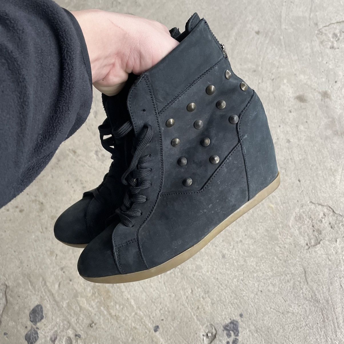 Vintage Isabel Marant Style Roberto Santi Sneakers Avant garde Y2K Size US 9 / IT 39 - 2 Thumbnail