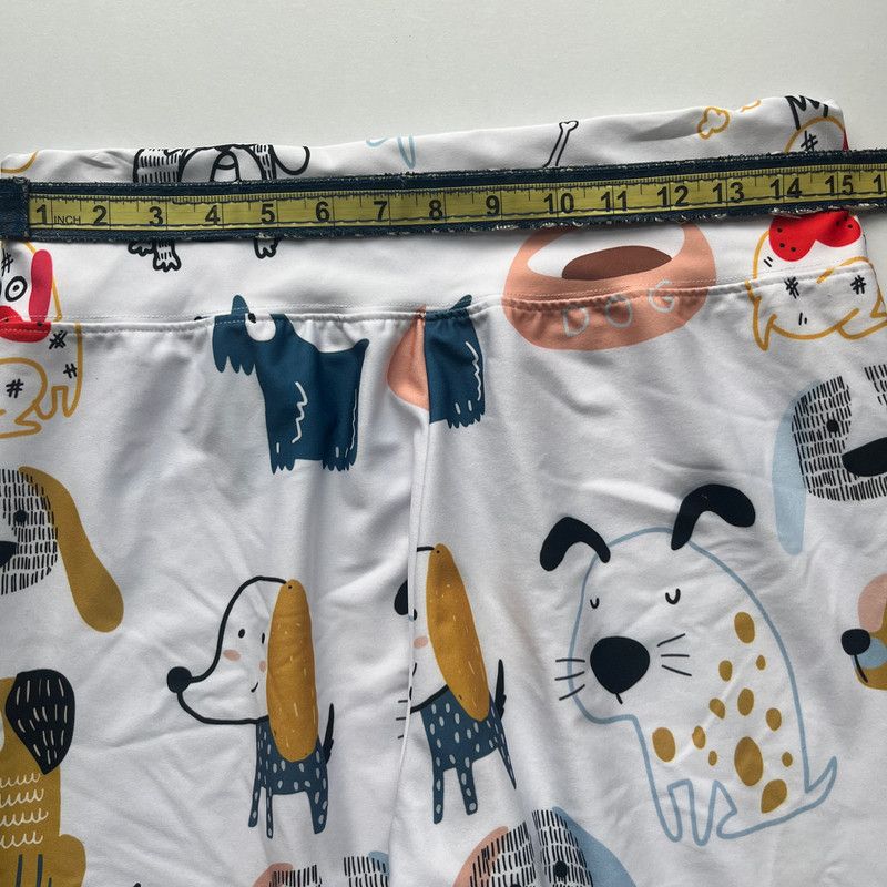 Other Women’s Cartoon Dog Graphic Print Leggings White Multi Size 30" / US 8 / IT 44 - 5 Thumbnail