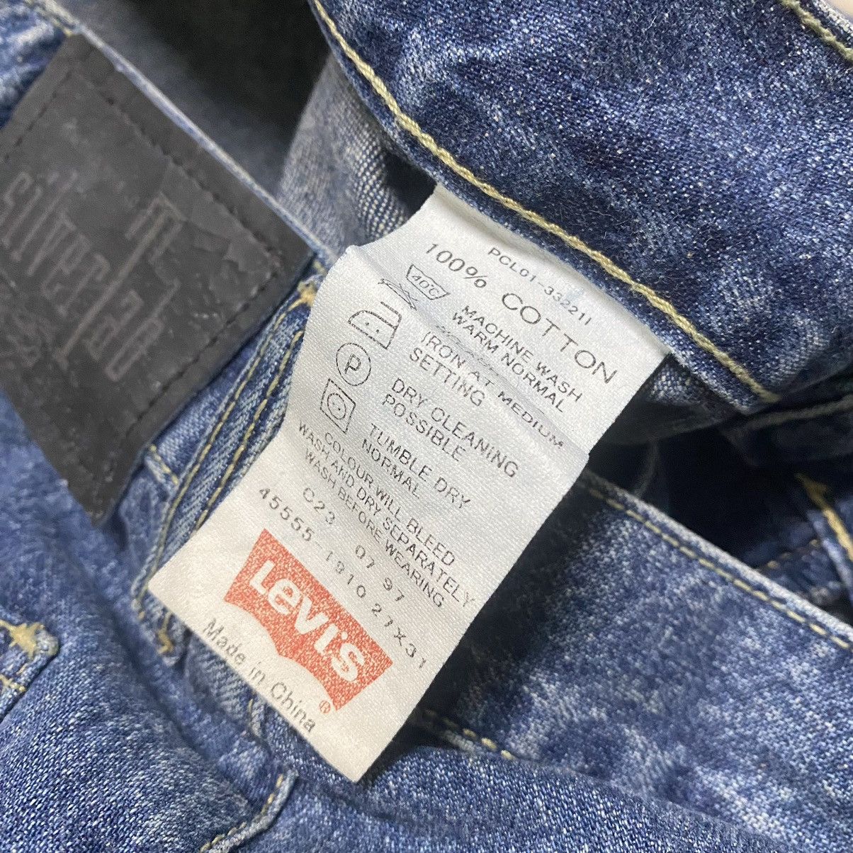 Levi's Super Flare🔥 Vintage Levis Silvertab Bell Bottom Jeans Size US 28 / EU 44 - 20 Thumbnail