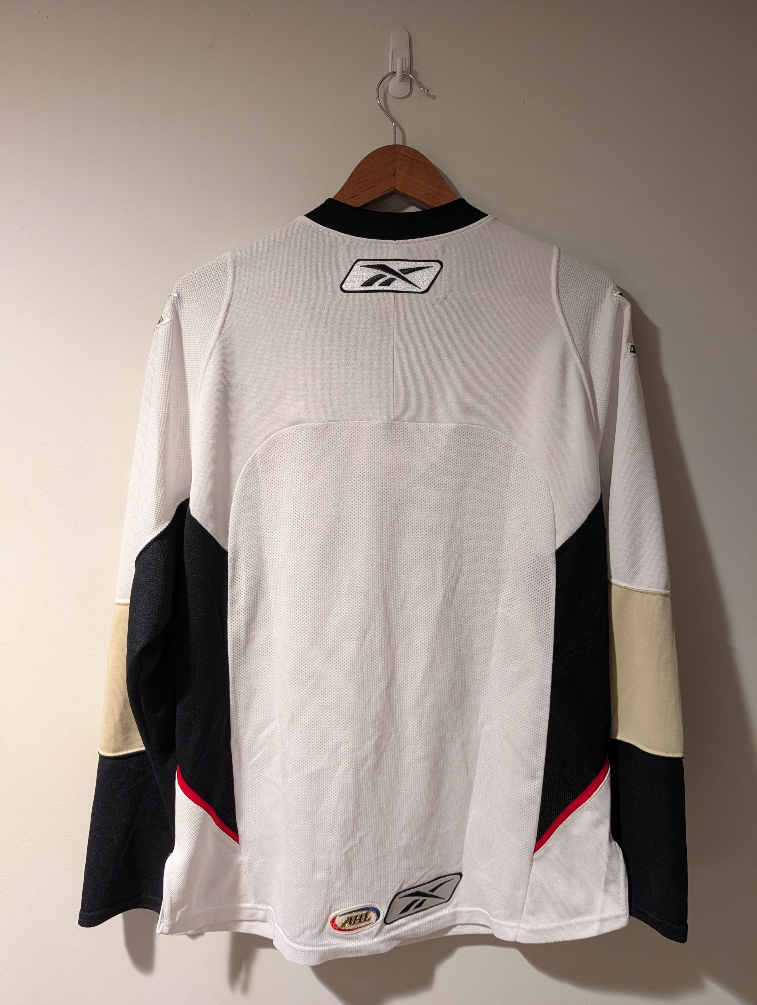 NHL Reebok Wilkes-Barre Scranton Penguins WBS AHL Hockey Jersey Size US M / EU 48-50 / 2 - 6 Thumbnail