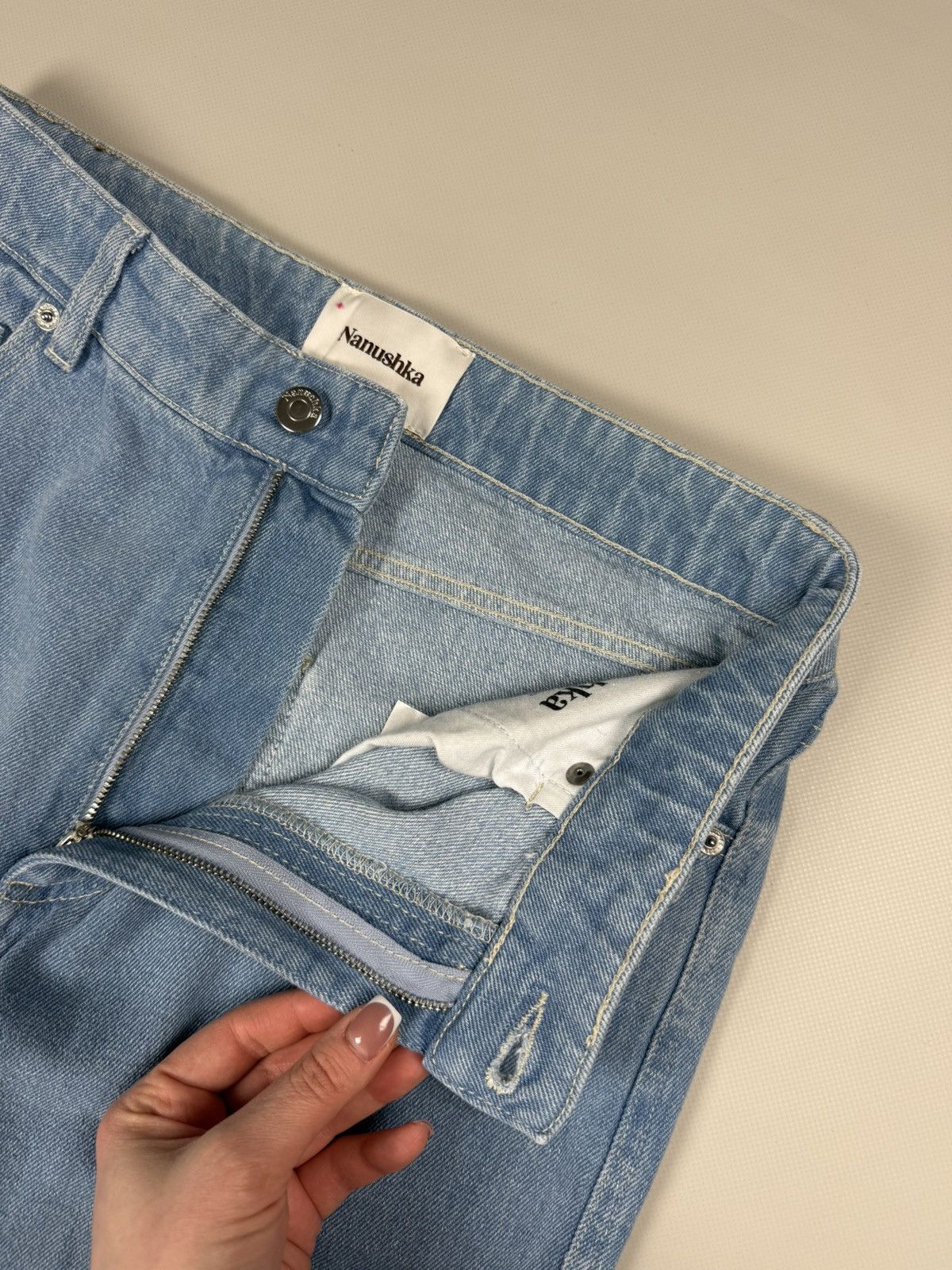Nanushka Nanushka A Regular Fit Ladies Denim Jeans Size 29 Size 29" - 12 Thumbnail