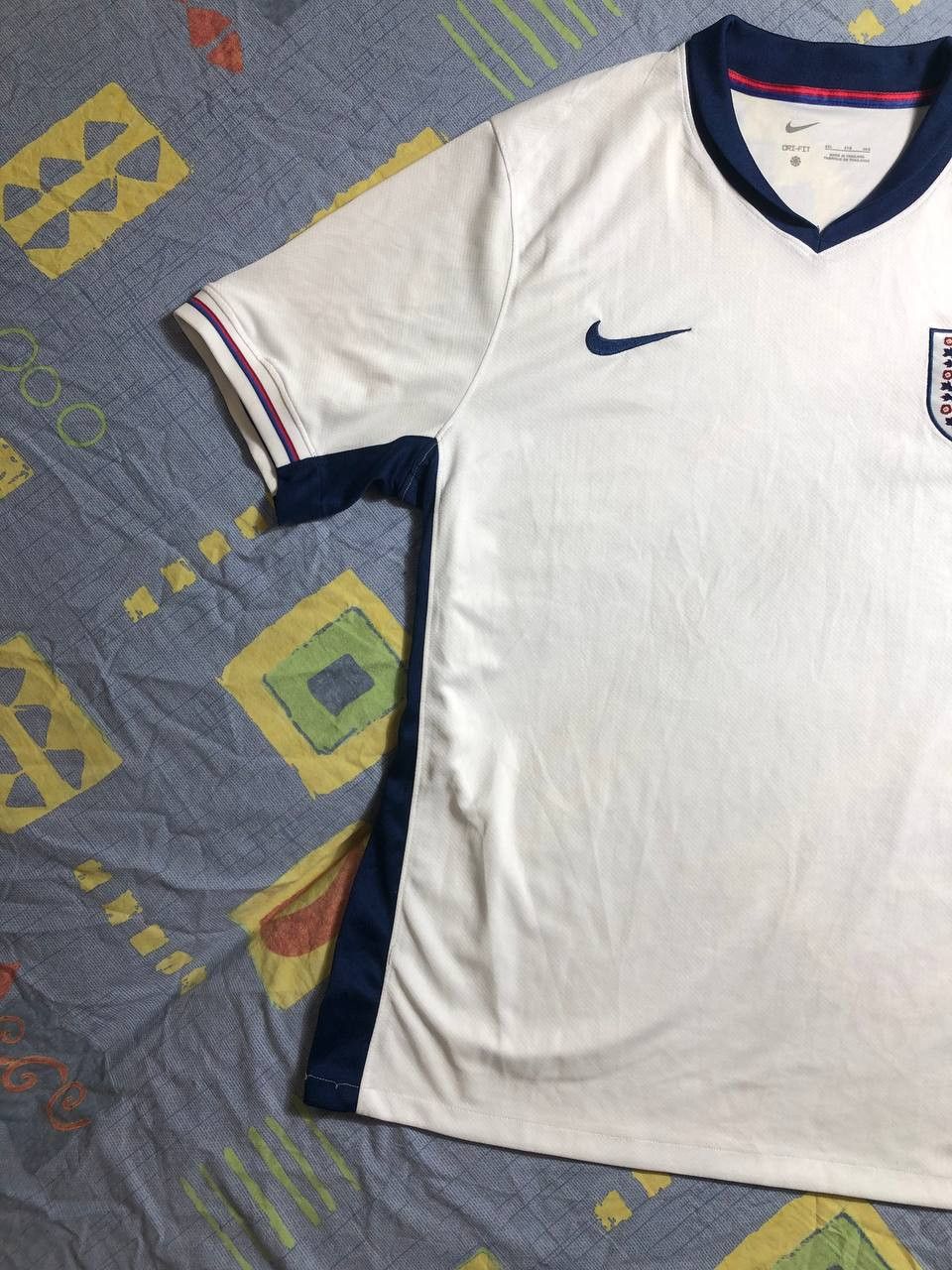Nike Vintage Nike England Soccer Jersey shirt DRI FIT Size US XXL / EU 58 / 5 - 13 Thumbnail