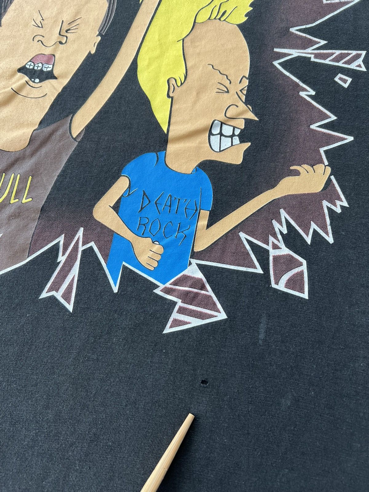 Cartoon Network Vintage 90s Beavis and Butt-Head Death Rock MTV T-shirt Size US XL / EU 56 / 4 - 8 Thumbnail