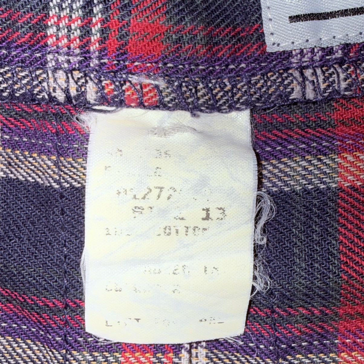 Other Vintage 80s Palmetto’s Plaid Pleated Mini Skirt Size 25" / US 0 / IT 36 - 11 Thumbnail
