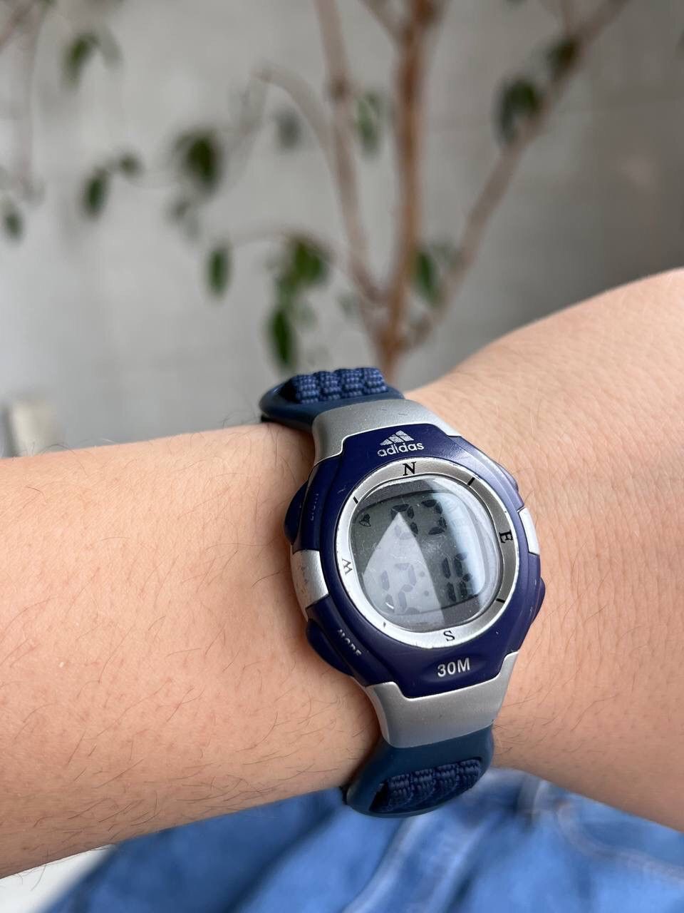 Adidas × Vintage Adidas Digital Watch Electronic Outdoor Streetwear 1990s Size ONE SIZE - 13 Thumbnail
