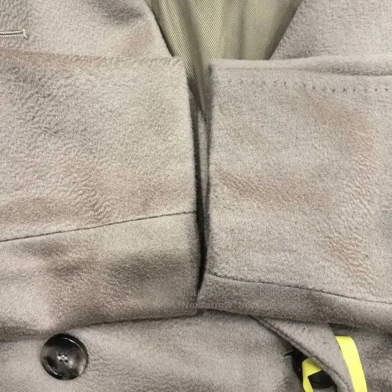 Max Mara MaxMara Brown Wool Women's Overcoat . Size XS / US 0-2 / IT 36-38 - 5 Thumbnail