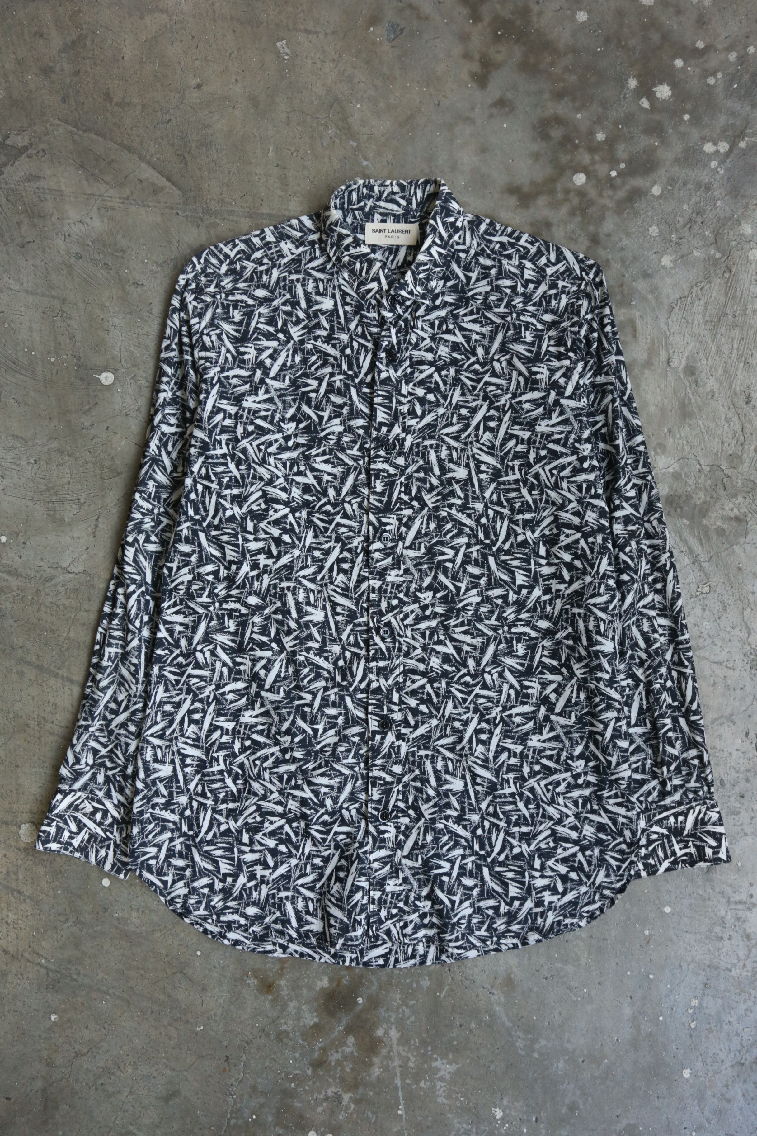 Saint Laurent Paris Saint Laurent Paris - Hedi Slimane - S/S 14 - Thorn Shirt Size US S / EU 44-46 / 1 - 3 Thumbnail