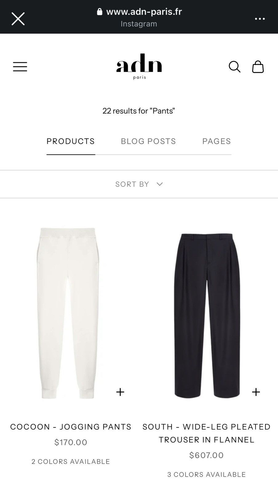 Other ADN Paris Black Pants Size US 31 - 10 Thumbnail