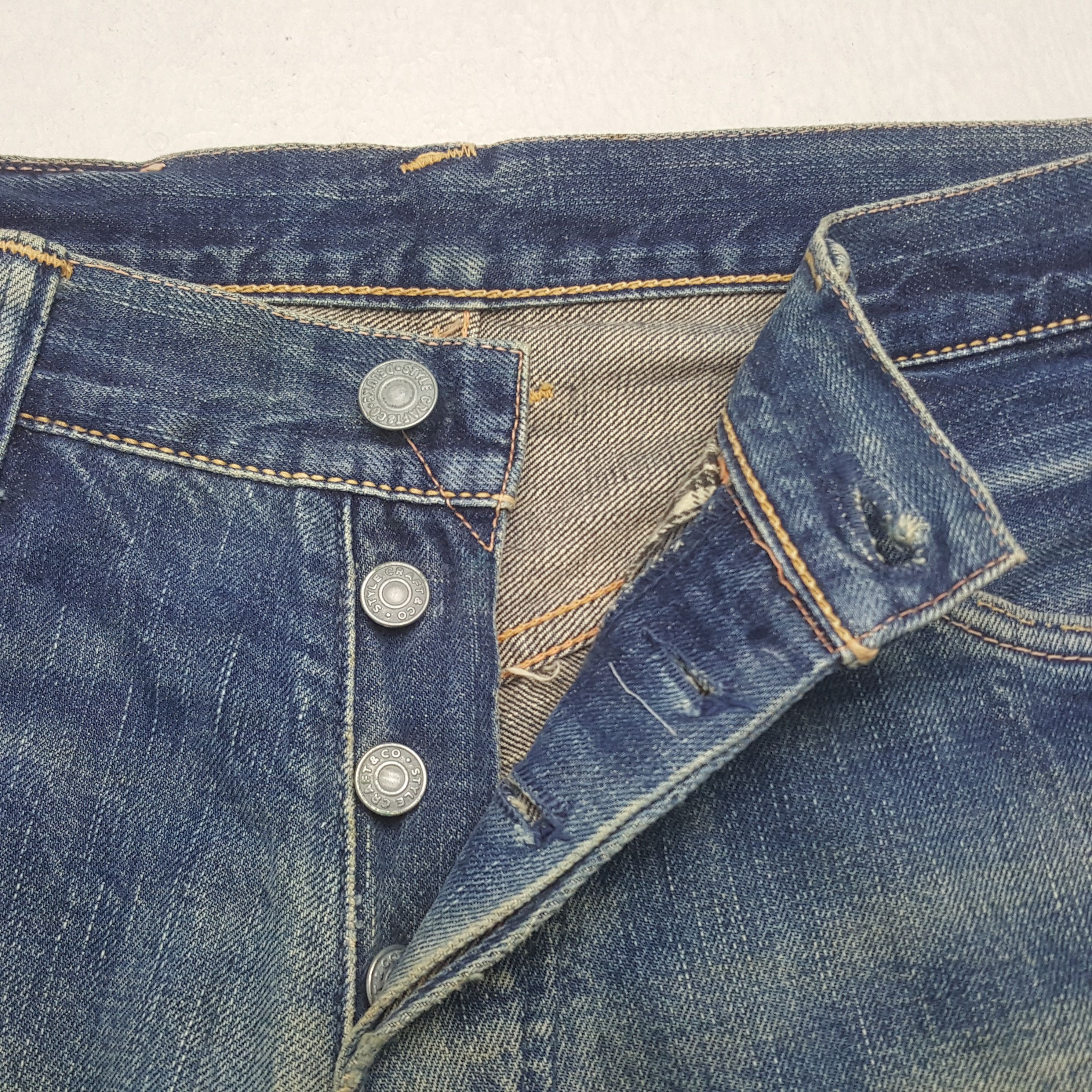 Evisu Vintage Evisu Japan Selvedge Custom Daicock Denim Jeans Size US 30 / EU 46 - 12 Thumbnail