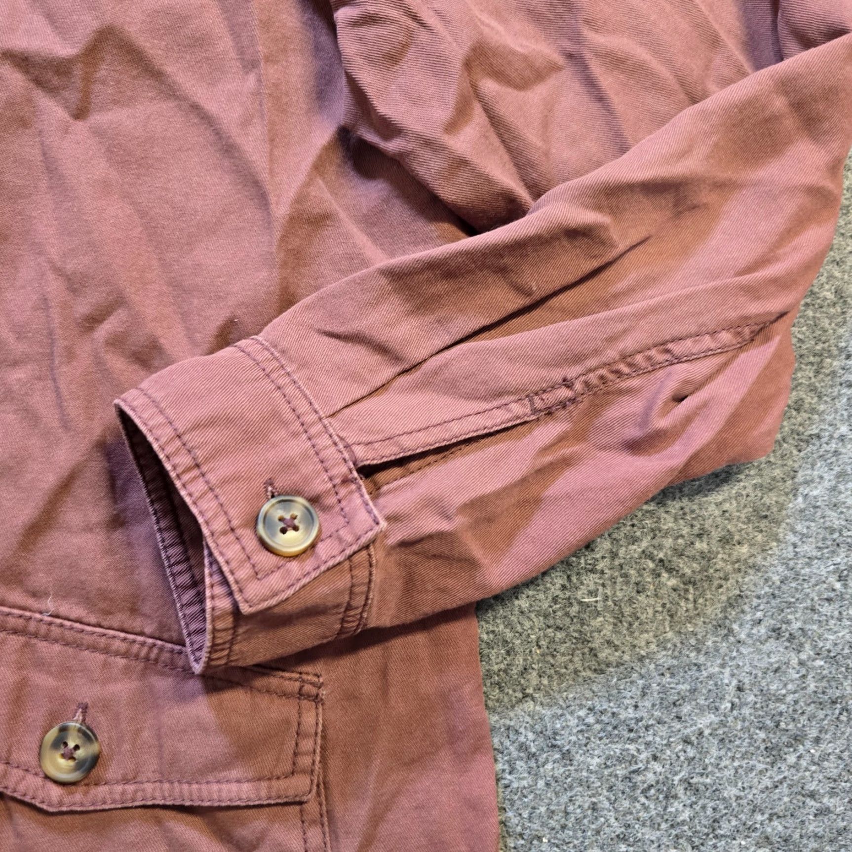 Vintage Maurices Jacket Womens 2XL Brown Orange Military Quilted Casual Capsule Jacket Size XXL / US 16-18 / IT 52-54 - 5 Thumbnail