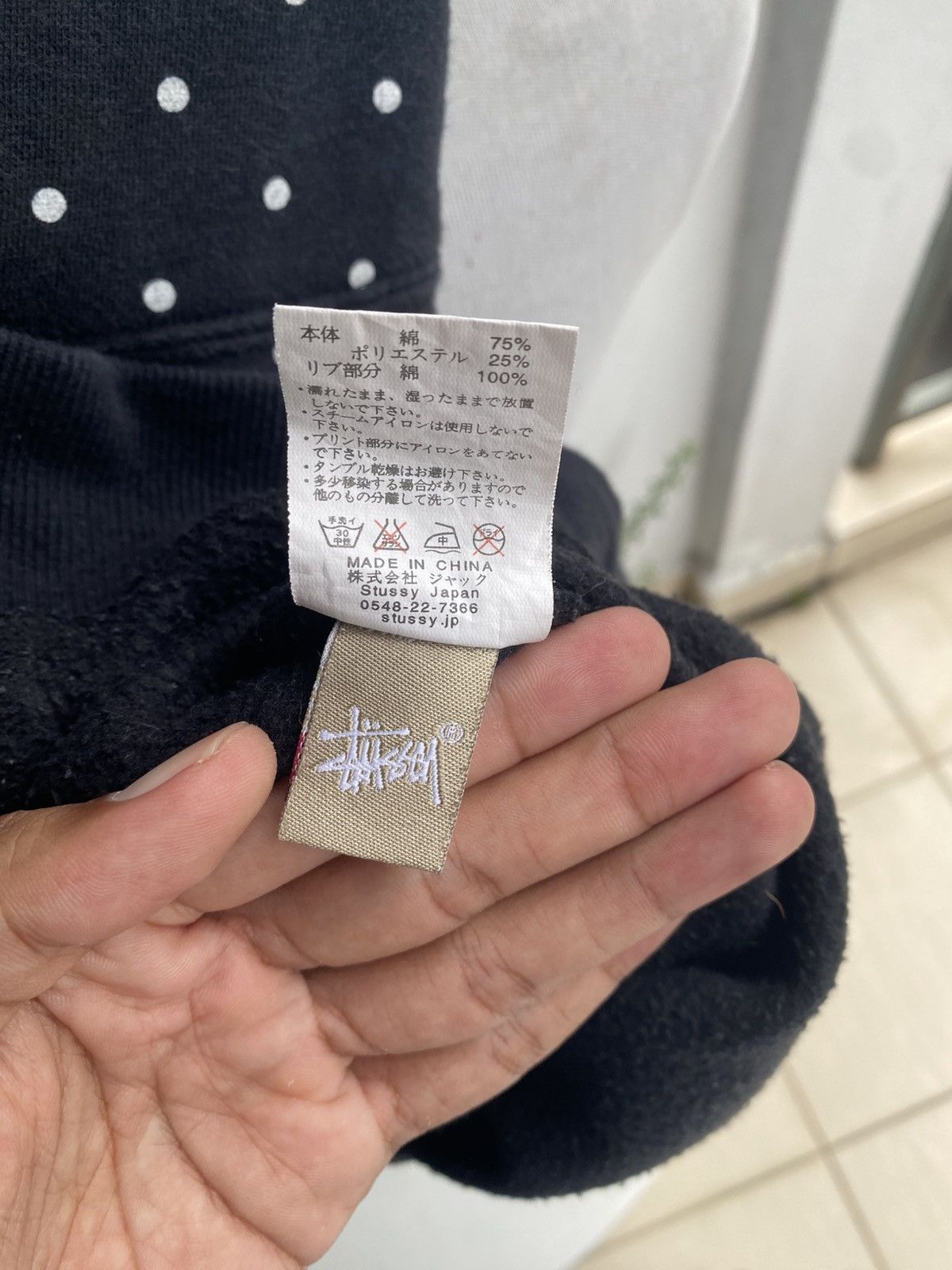 Stussy Vintage Stussy Hoodie Palkadot Size US M / EU 48-50 / 2 - 10 Thumbnail
