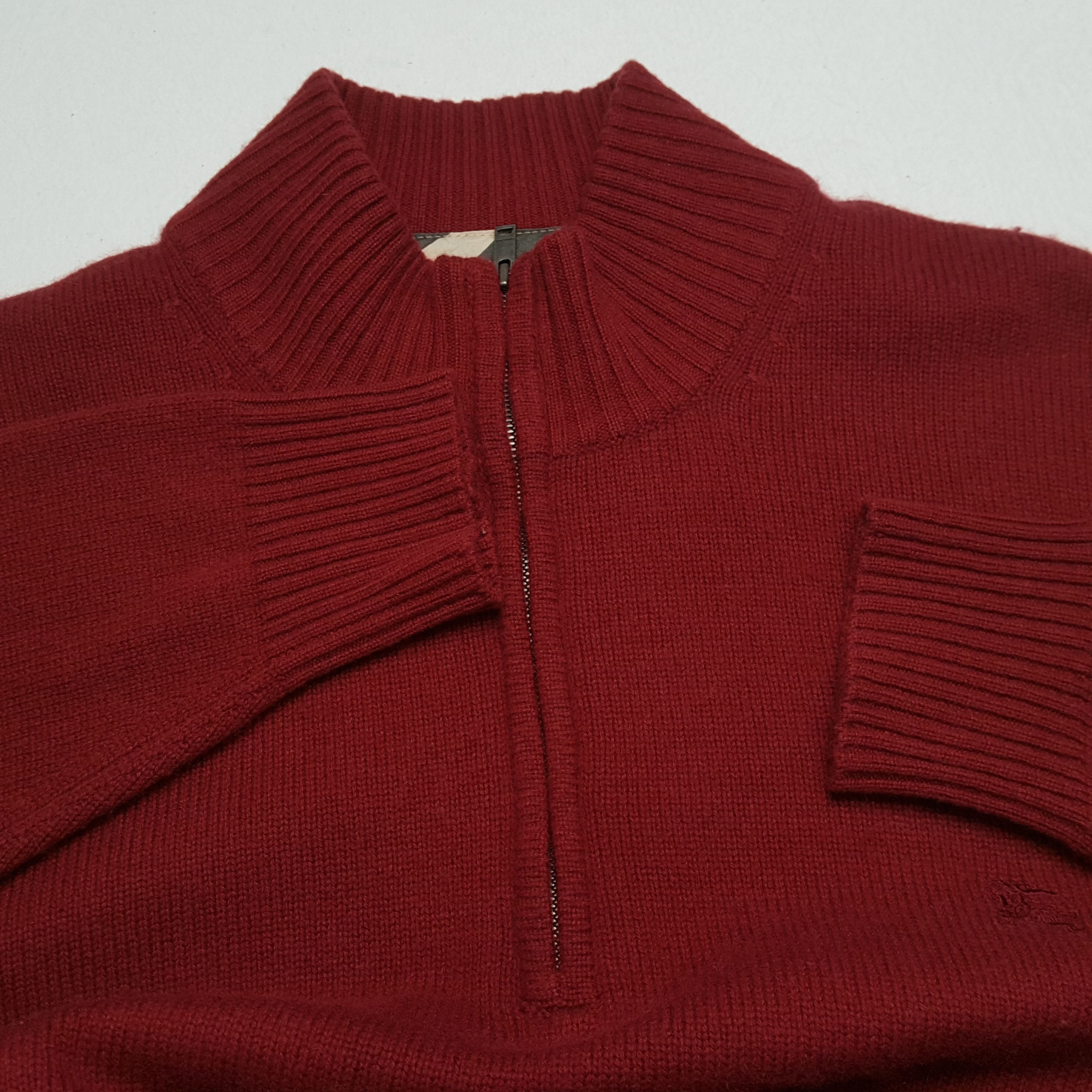 Burberry × Vintage BURBERRY LONDON Fashion Style Custom Art Sweater Size US M / EU 48-50 / 2 - 9 Thumbnail