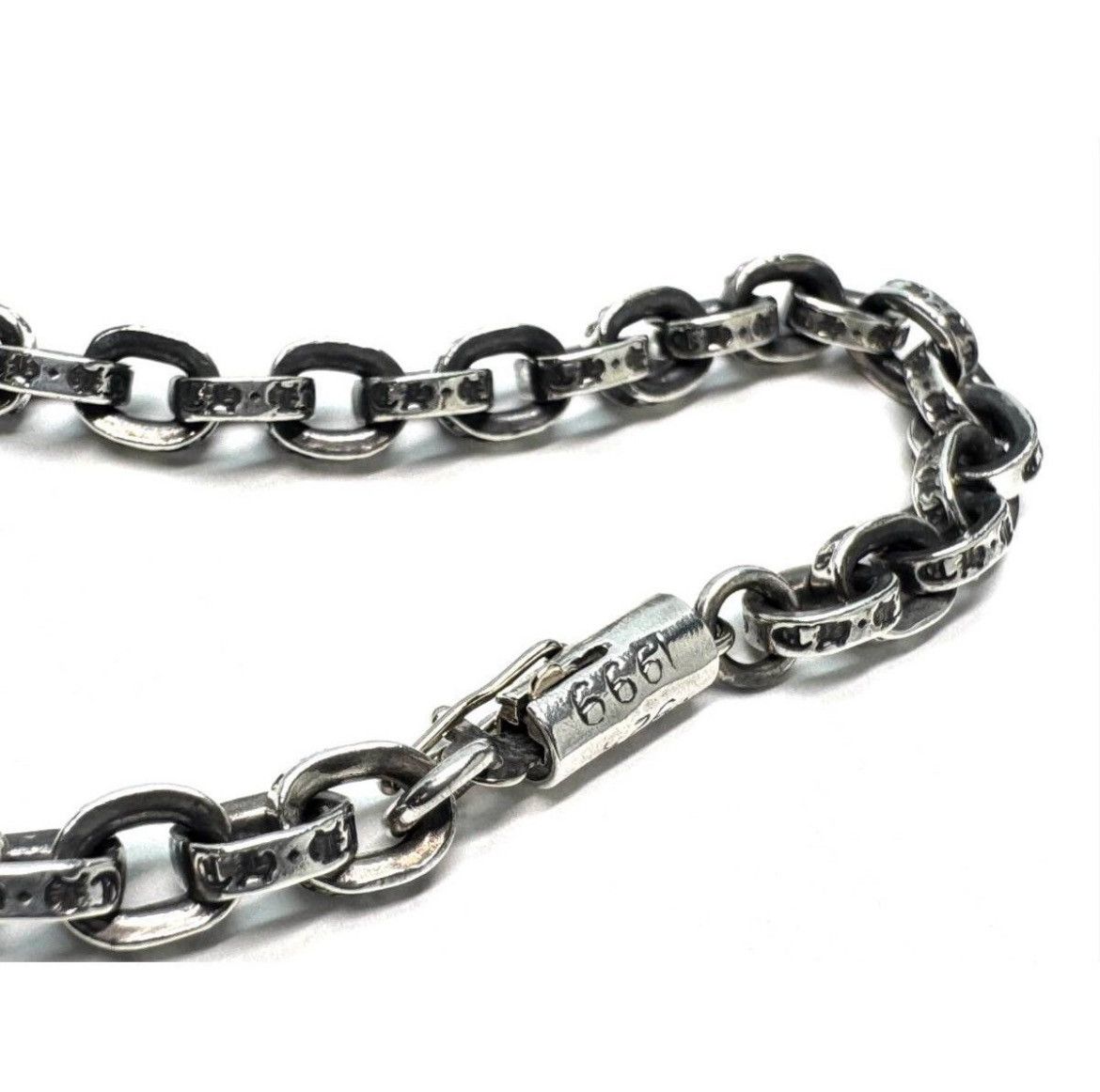 Chrome Hearts Chrome Hearts Paper Chain Bracelet SV925 Silver Size ONE SIZE - 5 Thumbnail