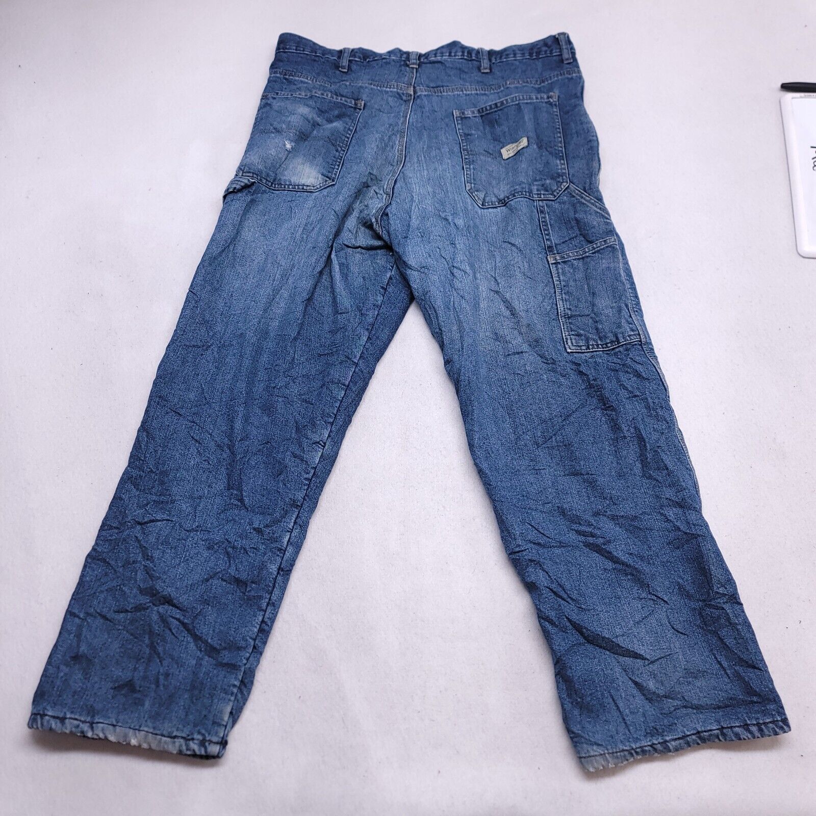 Wrangler Wrangler Authentics Button Denim Jeans Mens Size 36x30 Blue Size US 36 / EU 52 - 10 Thumbnail