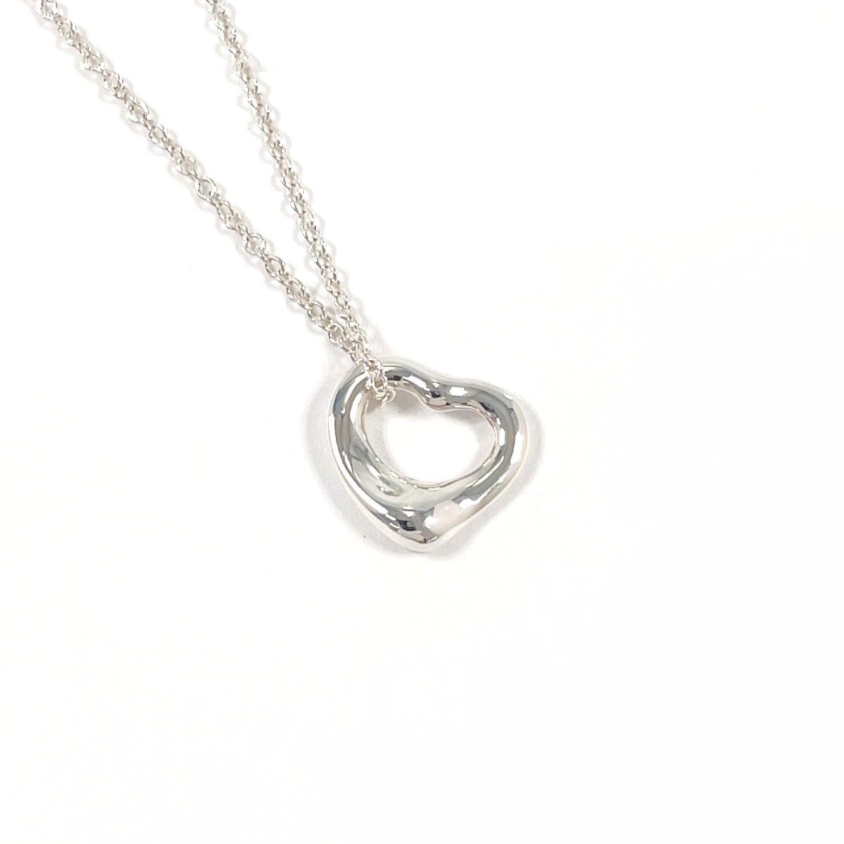 Tiffany & Co. Tiffany & Co. Tiffany & Co. Open Heart Elsa Peretti Silver Necklace Precious Metal Necklace DUTY FREE for USA Size ONE SIZE - 1 Thumbnail
