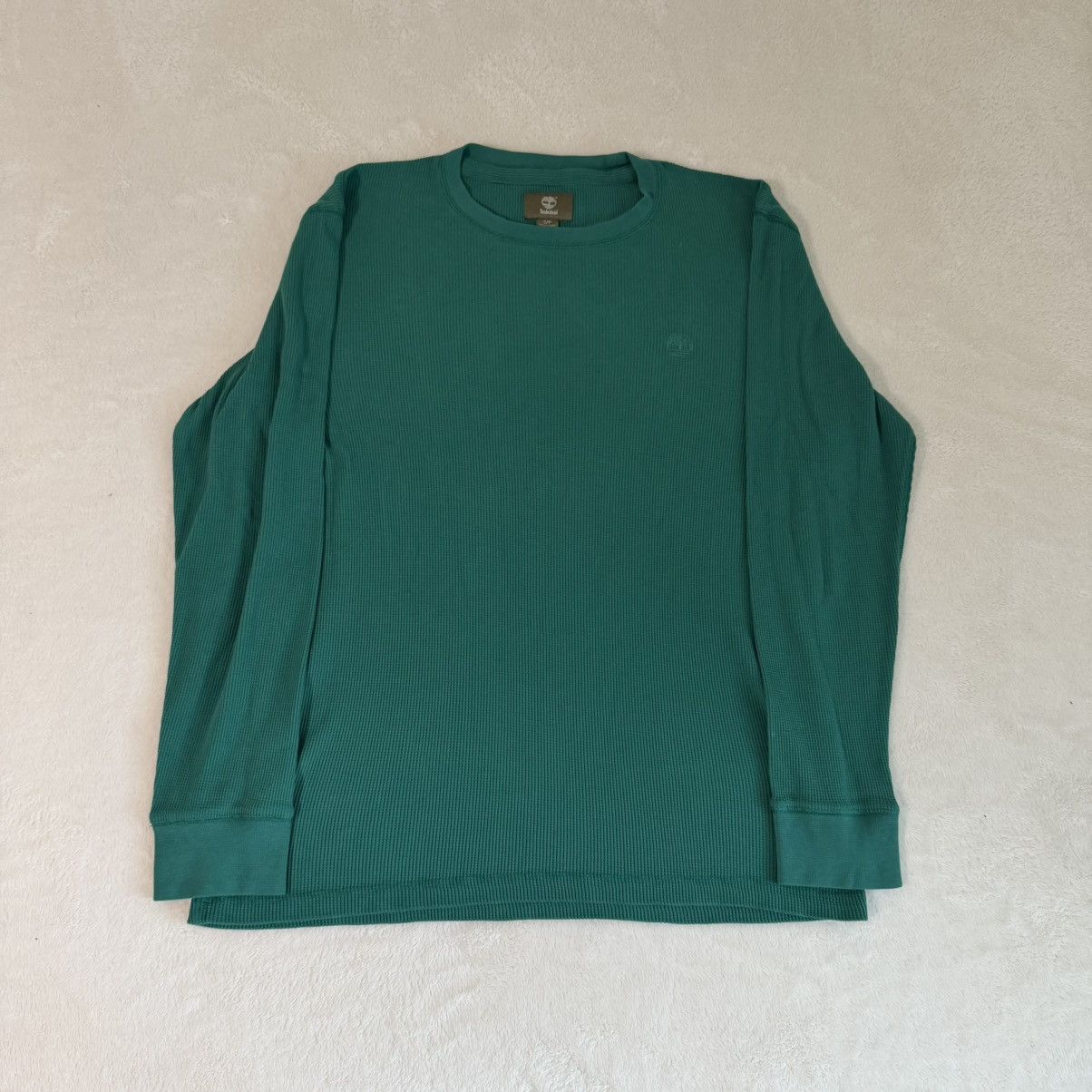 Timberland Green Timberland Thermal Long Sleeve Shirt Size US S / EU 44-46 / 1 - 1 Thumbnail