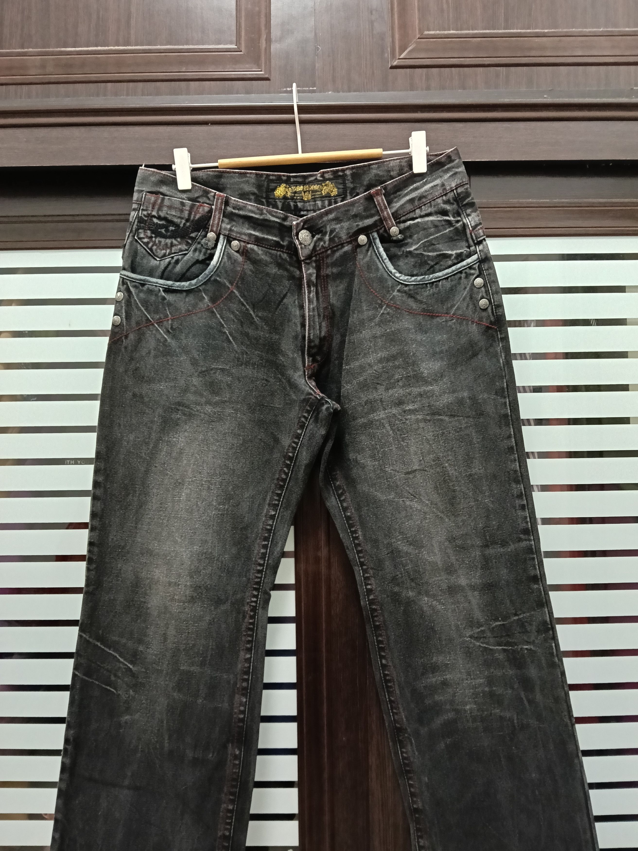 14th Addiction 💥Flared Diamond Honey Japanese Denim💥 Size US 34 / EU 50 - 2 Thumbnail