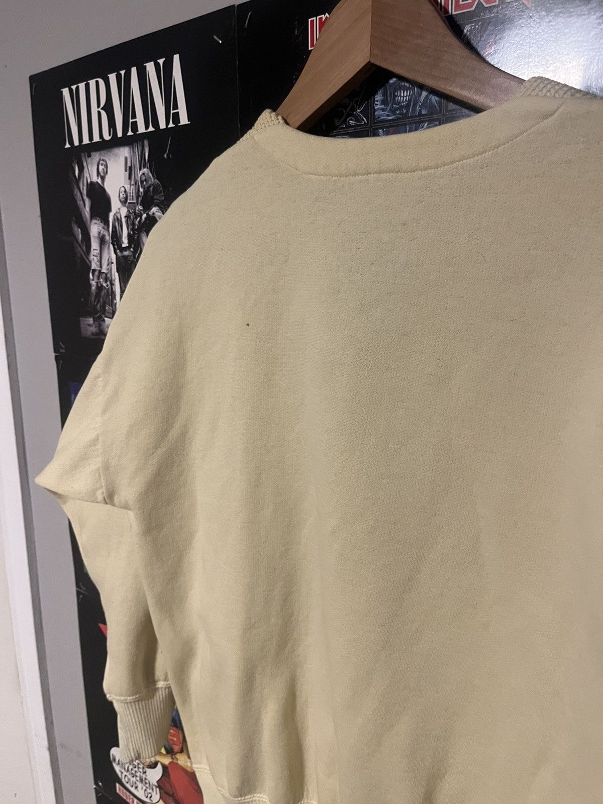 Other Vintage 90’s Fashion Force V Neck Cream Off white Sweater M Size M / US 6-8 / IT 42-44 - 9 Thumbnail
