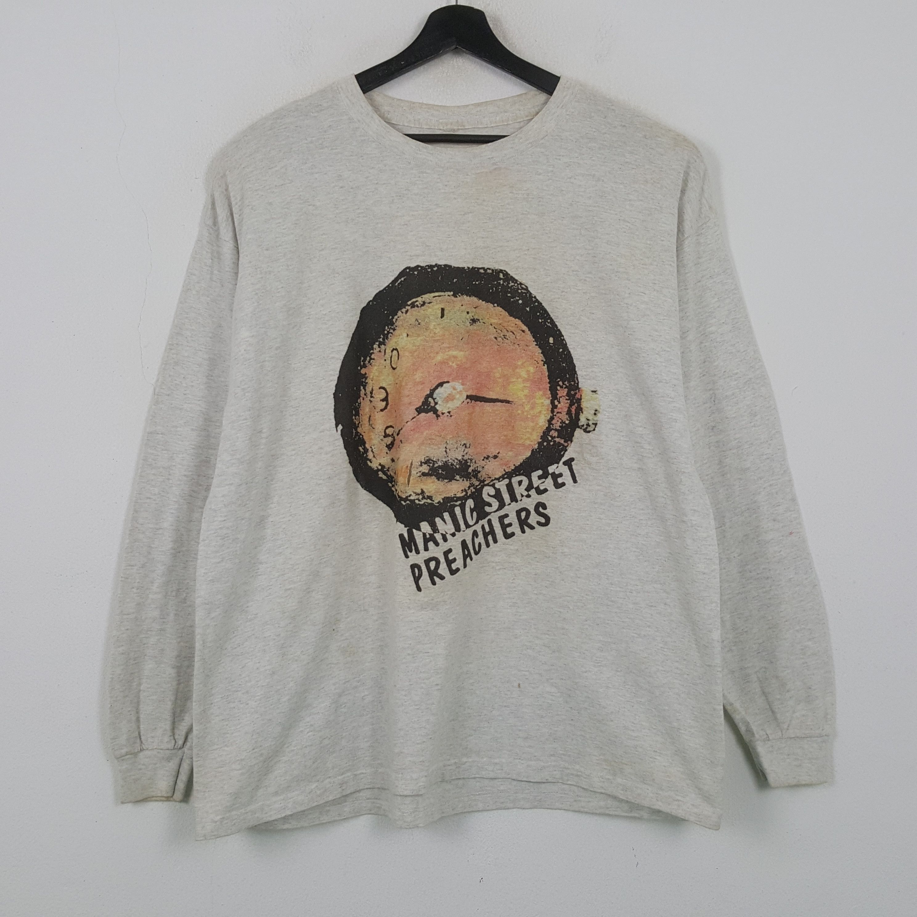 Vintage Manic Street Preachers Long Sleeve Tshirt 32 Size US XXL / EU 58 / 5 - 1 Thumbnail