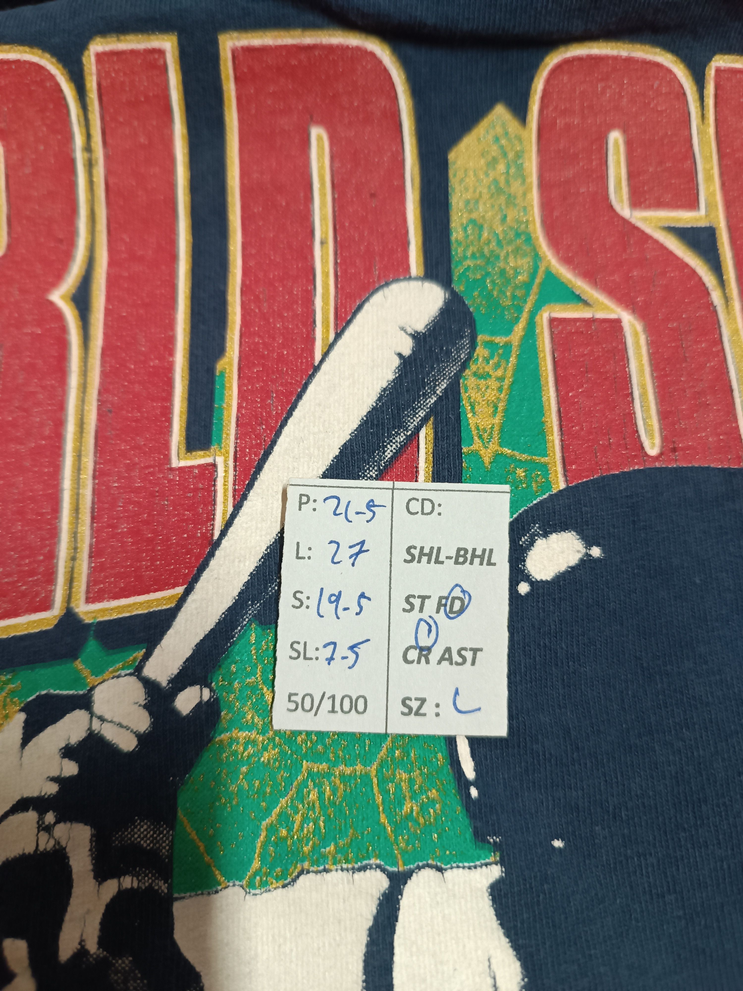 MLB VINTAGE 90'S WORLD SERIES BRAVES VS YANKEES VERY RARE MLB Size US L / EU 52-54 / 3 - 21 Thumbnail