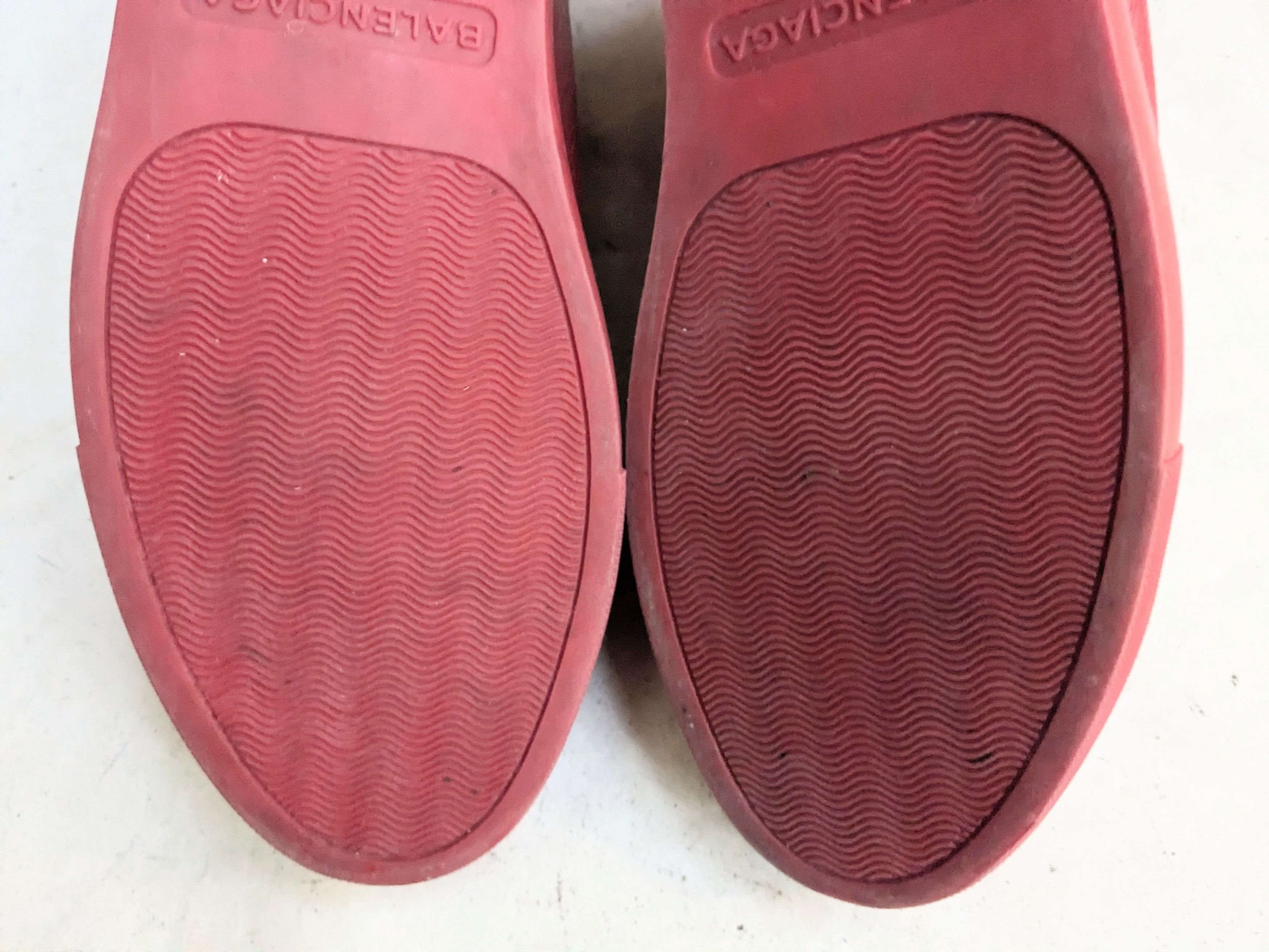 Balenciaga Balenciaga Arena Sneakers Red 11 High Tops Leather Size US 11 / EU 44 - 16 Thumbnail