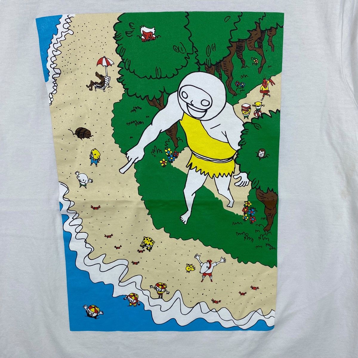 Japanese Brand KAZUYUKI SAKUMA Artwork Graphic Tee Shirt Small Size Size US S / EU 44-46 / 1 - 2 Thumbnail