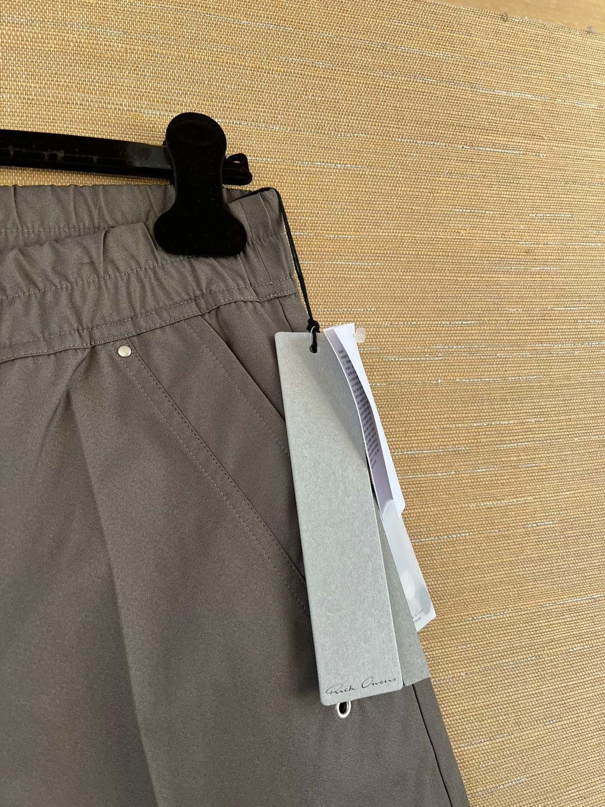Rick Owens o1rshd Wide Bela Pants in Dust Size US 32 / EU 48 - 5 Thumbnail