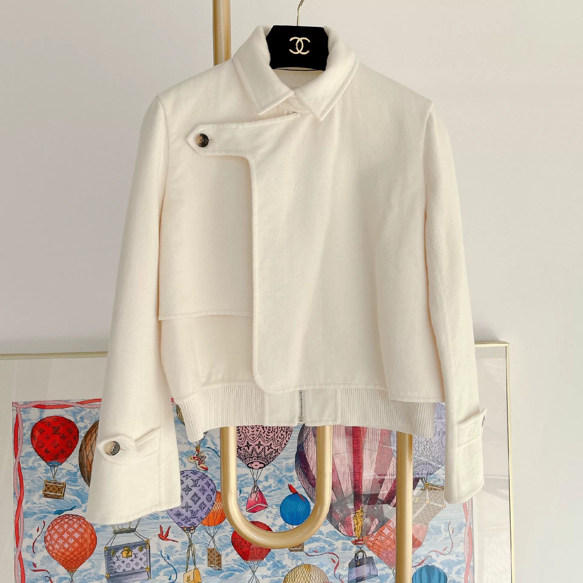 Hermes Hermes Double-sided Cashmere Coat Size US XXS / EU 40 - 1 Thumbnail