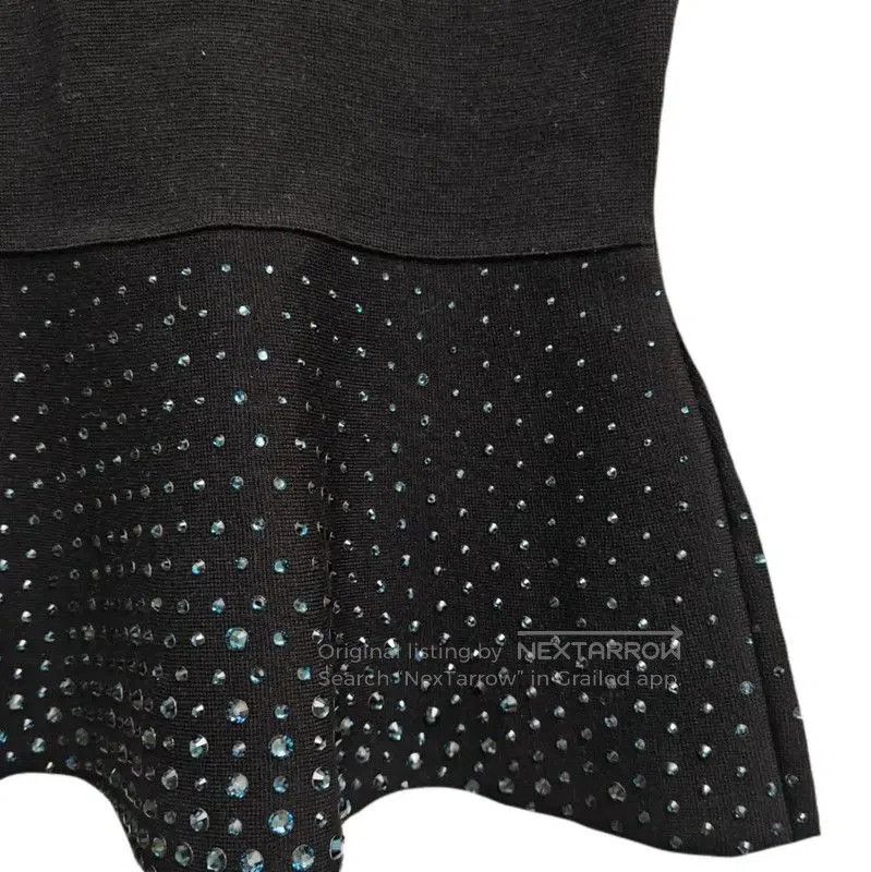 Dior Dior Women's Black Wool Short Sleeve Top . Size S / US 4 / IT 40 - 5 Thumbnail