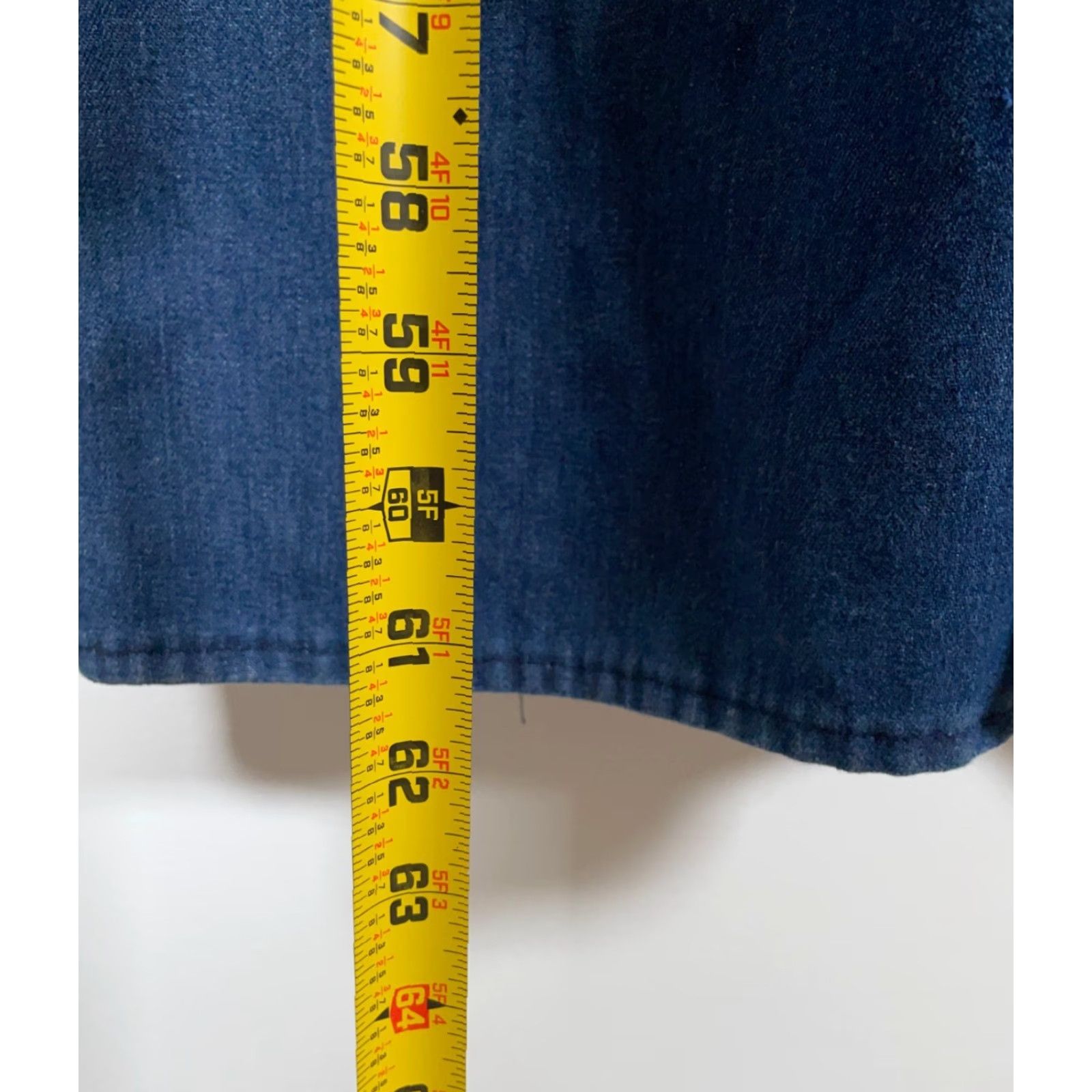 Vintage VTG Big Mac Denim Overalls 44 x 30 Blue Square Bak Union Workwear Size US 44 / EU 60 - 6 Thumbnail