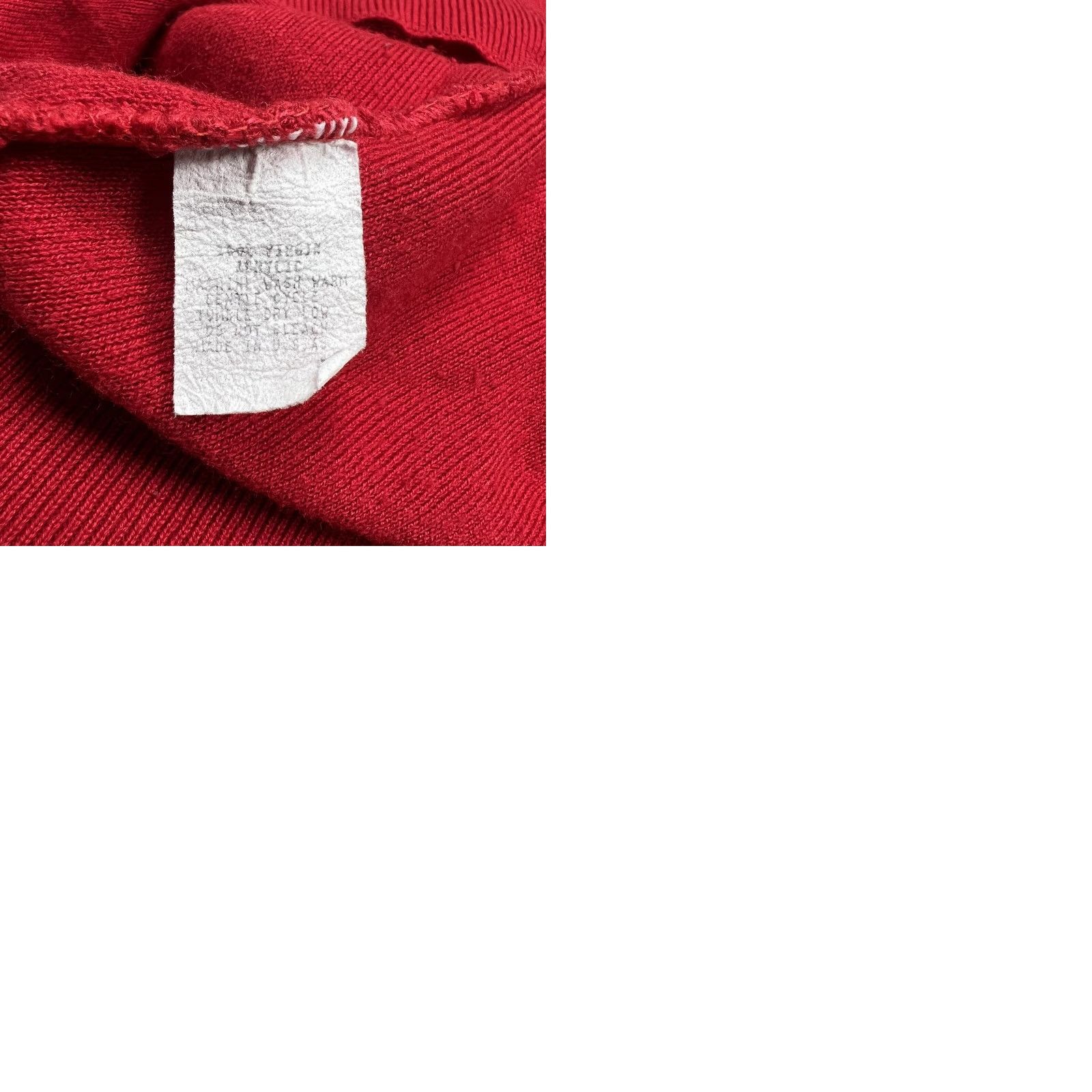 Adidas VINTAGE Adidas Staff V-Neck Knit Red Sweater Adult Large Embroidered Logo Shirts Pullover 80s Mens Womens Unisex Size US L / EU 52-54 / 3 - 9 Thumbnail