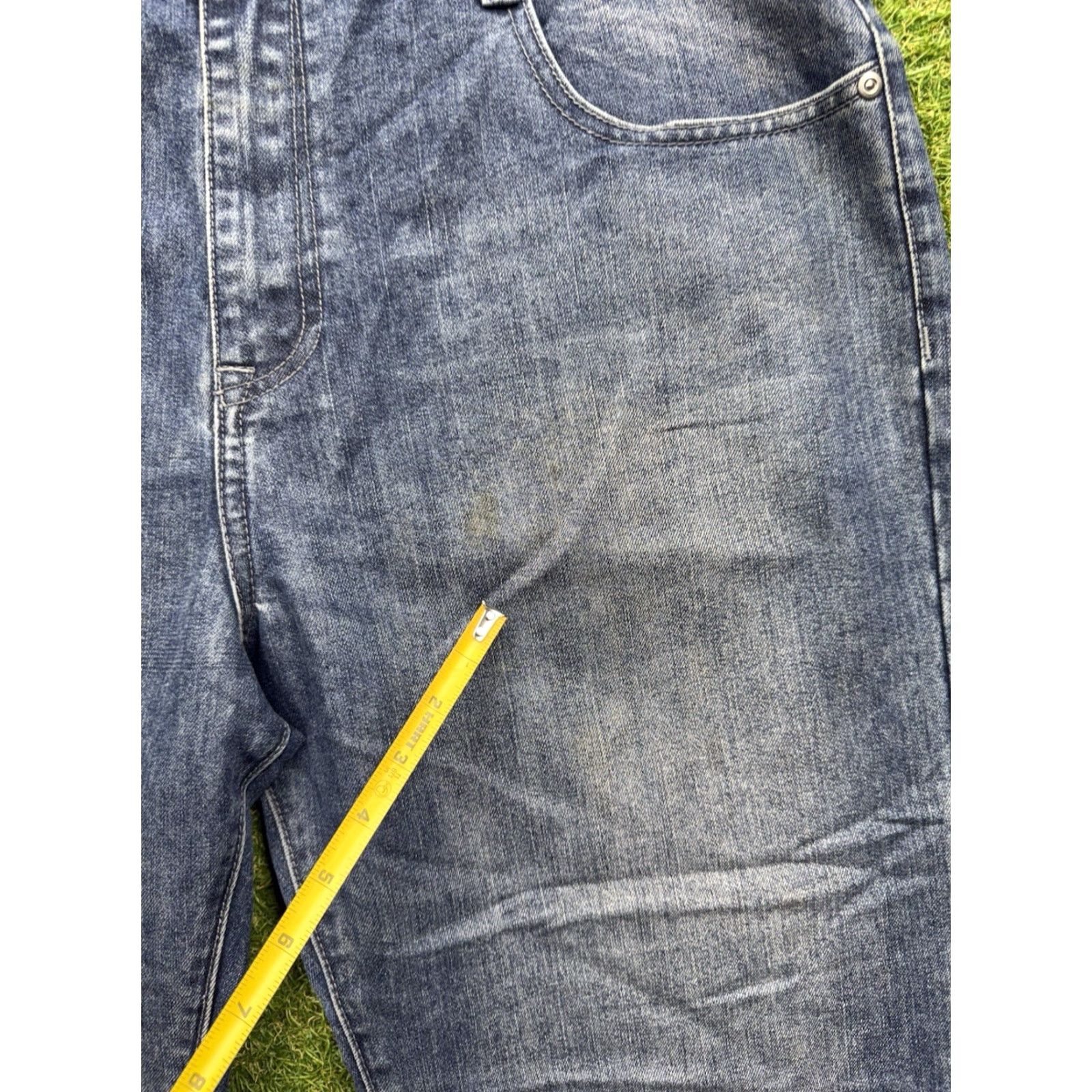 Ecko Unltd. Ecko Jeans Mens 38x30 Loose Fit Denim Y2K Grunge Baggy Skater Affliction 2000s Size US 38 / EU 54 - 5 Thumbnail