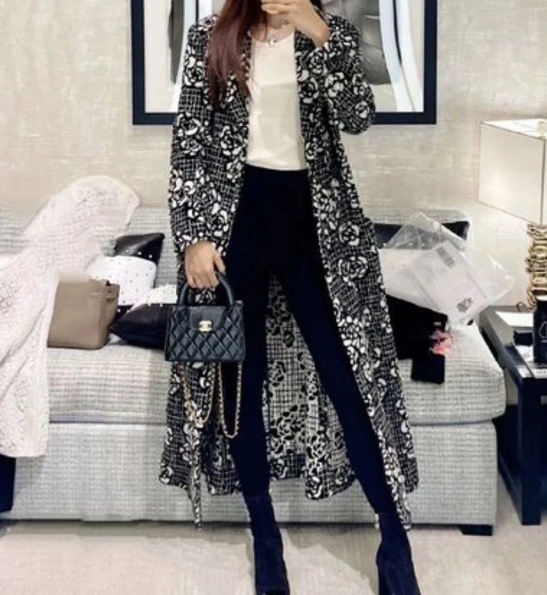 Chanel Chanel Cashmere long cardigan coat Size XXS / US 00 / IT 34 - 5 Thumbnail