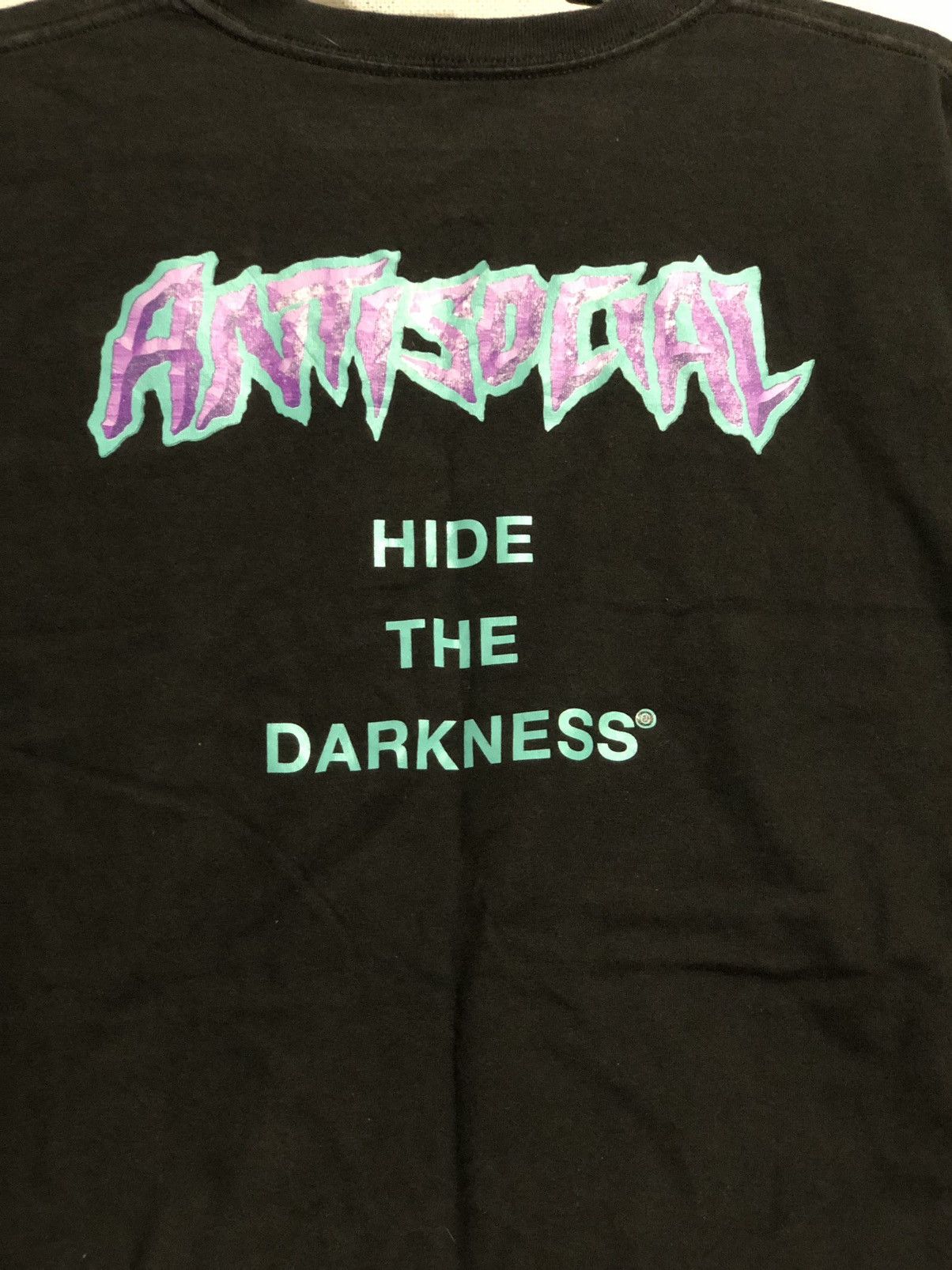 Champion Champion X Anti Social Black Tee Size US L / EU 52-54 / 3 - 4 Thumbnail