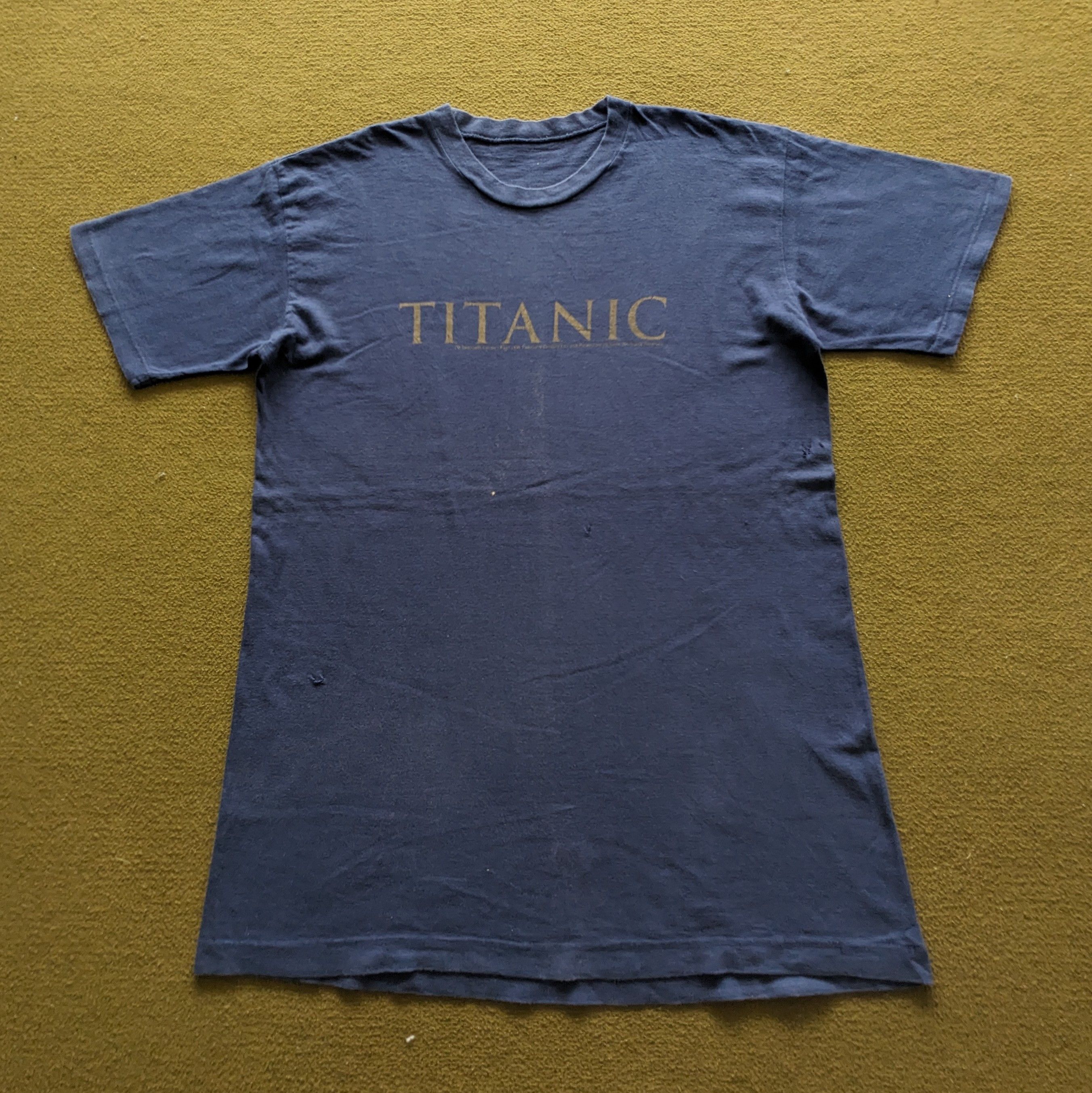 Vintage Vintage TITANIC American Romantic Movie T-shirt Size US L / EU 52-54 / 3 - 1 Thumbnail