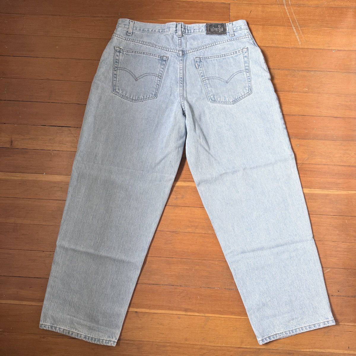 Levi's Vintage Clothing 90’s Silvertab Super Baggy Jeans Size US 38 / EU 54 - 2 Thumbnail