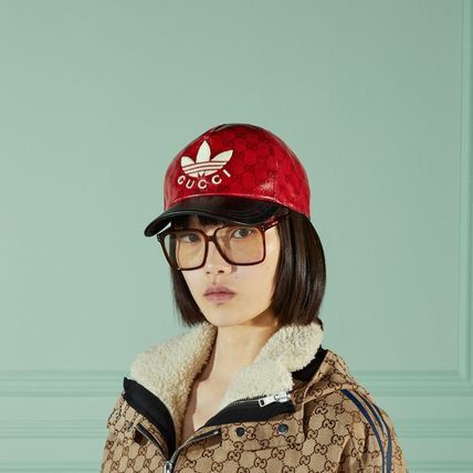 Adidas × Gucci Adidas x Gucci Baseball GG Canvas Baseball Cap Size ONE SIZE - 4 Thumbnail
