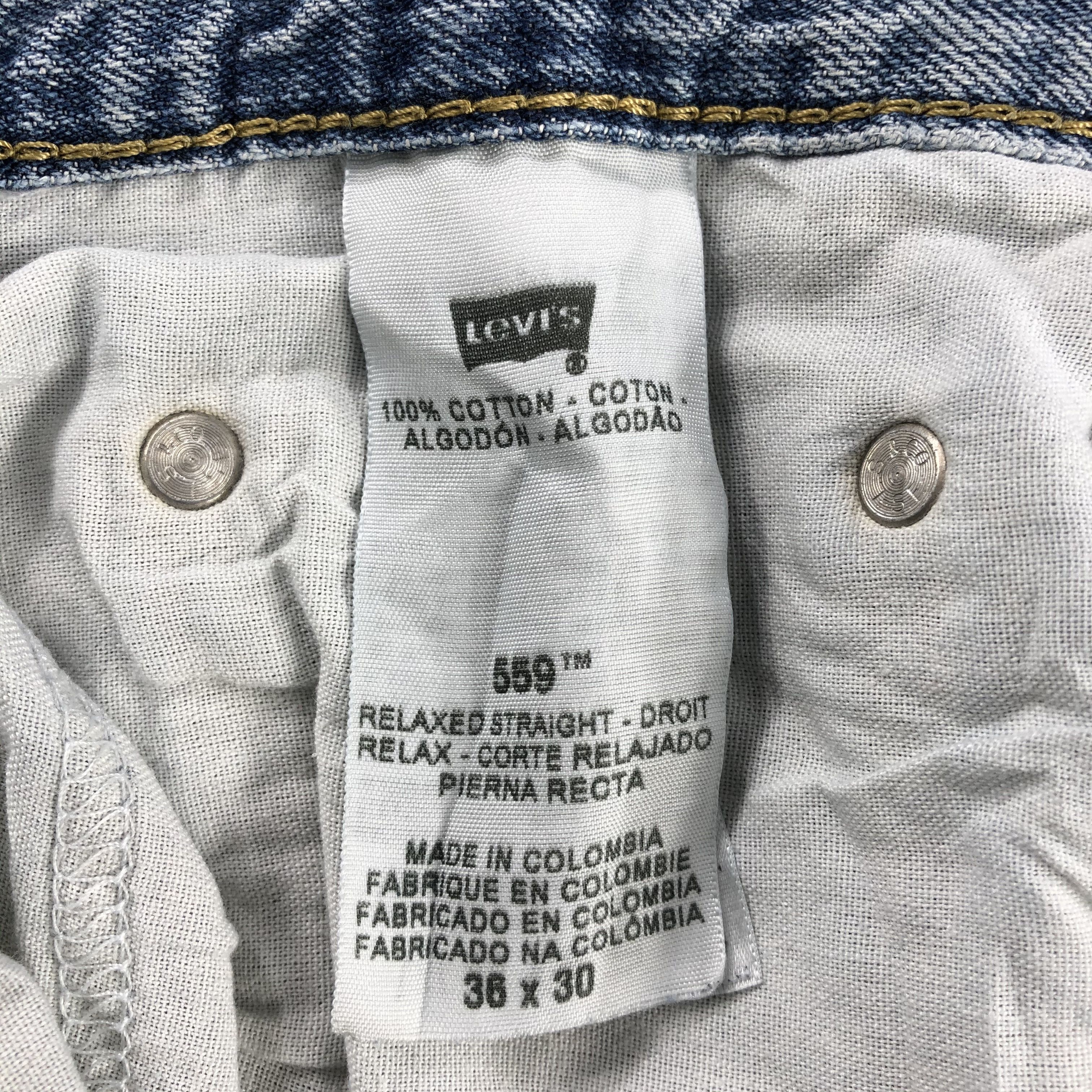 Levi's × Vintage Vintage Blue Wash Levis 559 Jeans-JM2974 Size US 37 - 13 Thumbnail