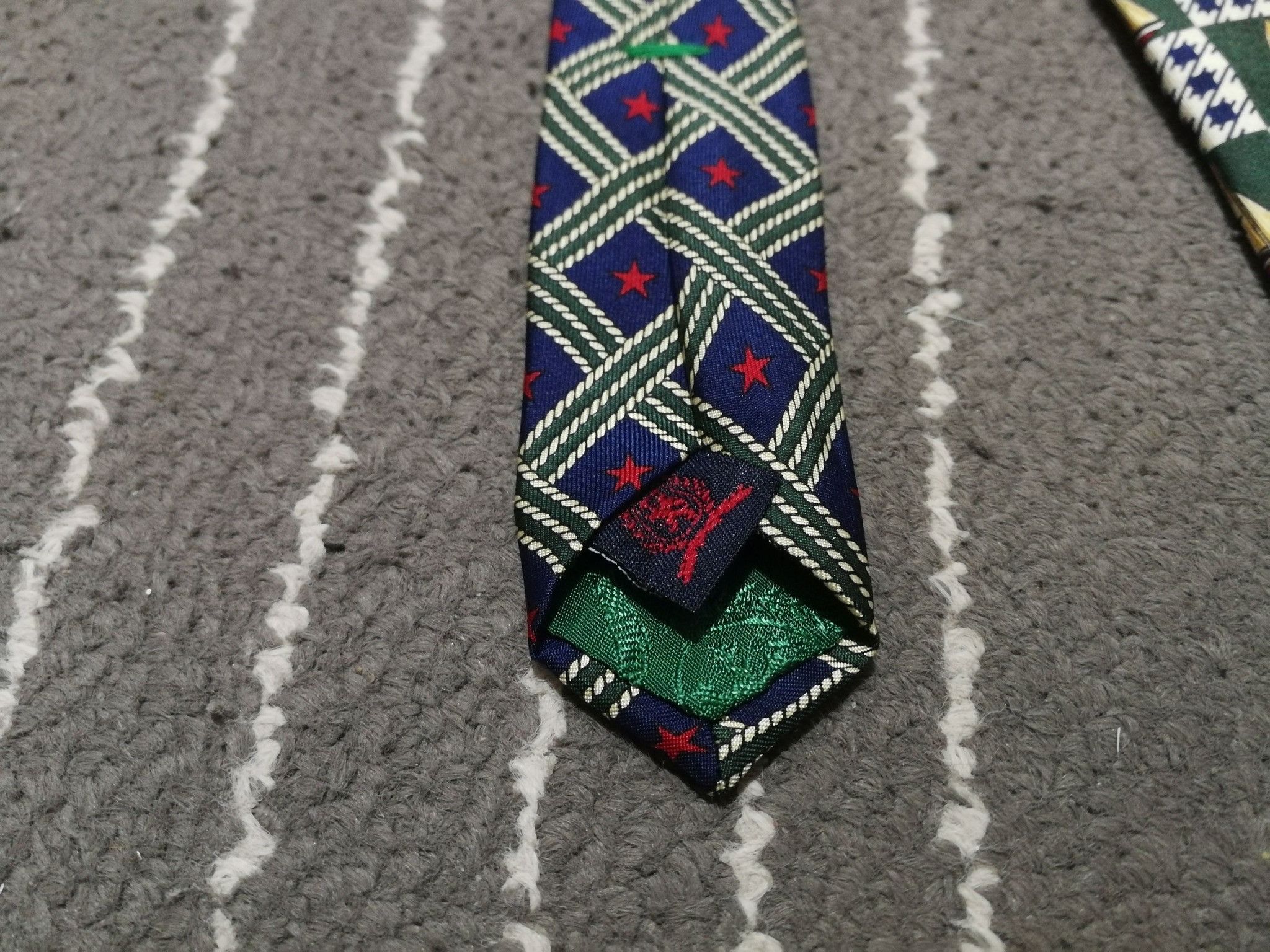 Tommy Hilfiger Tommy hilfiger combo neck tie 1997 Size ONE SIZE - 4 Thumbnail