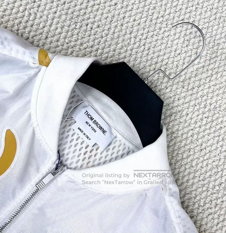 Thom Browne Thom Browne Light white, breathable, long-sleeved trench c Size XS / US 0-2 / IT 36-38 - 3 Thumbnail