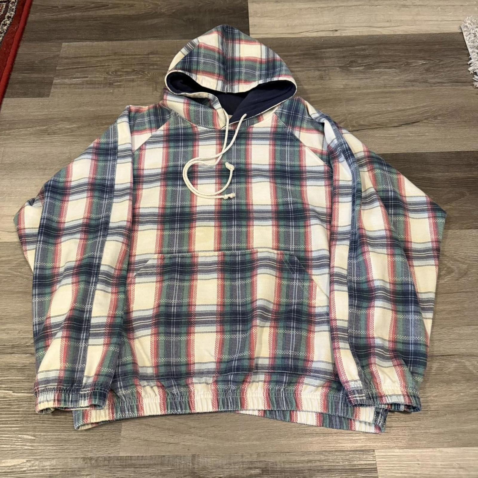 Northern Reflections Vintage northern reflections flannel hoodie 90s M Size US M / EU 48-50 / 2 - 2 Thumbnail