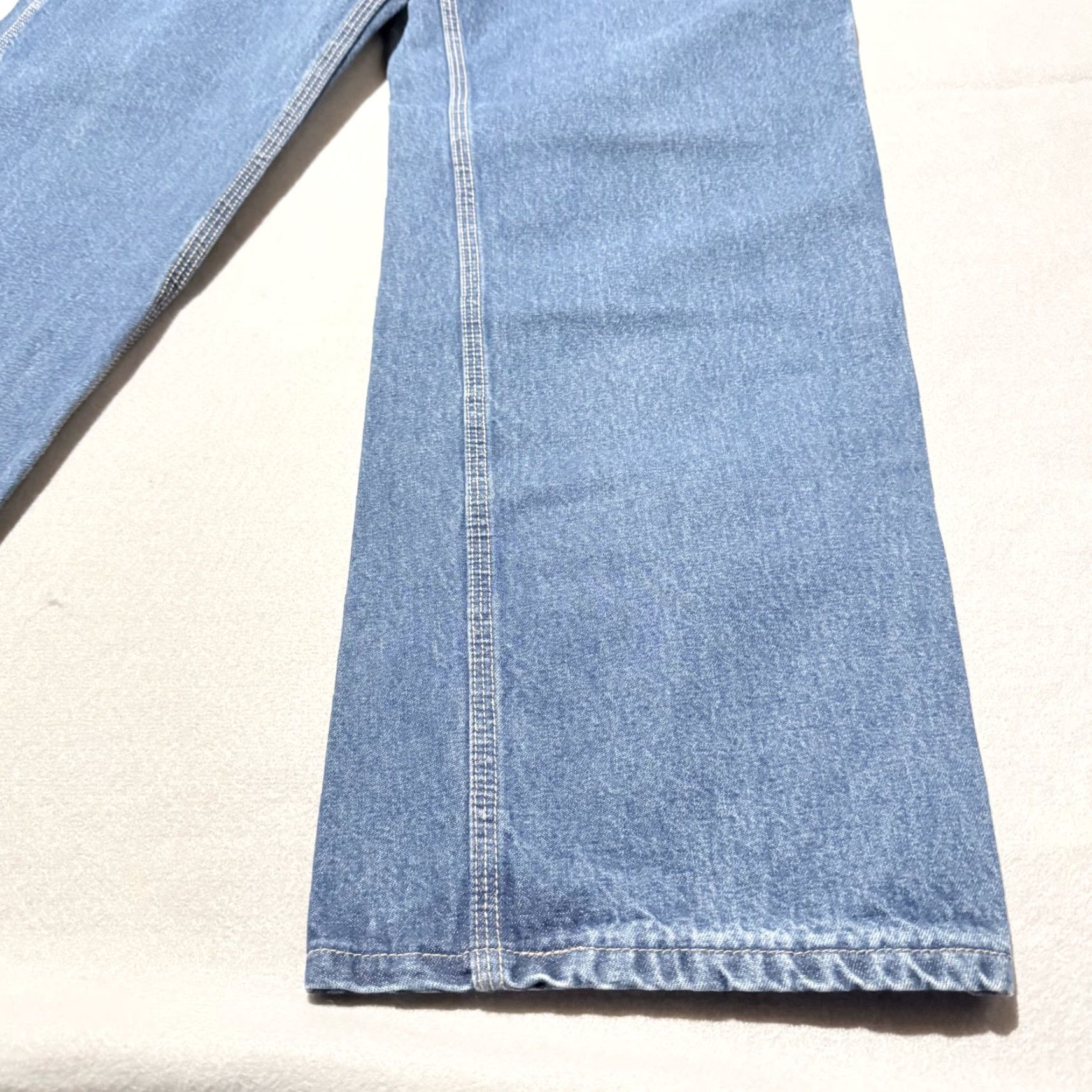 Carhartt Carhartt Flame Resistant Utility Jeans Mens Relaxed 34X32 FRB13 - Orange Denim 5-Pocket Logo USA Size US 34 / EU 50 - 7 Thumbnail
