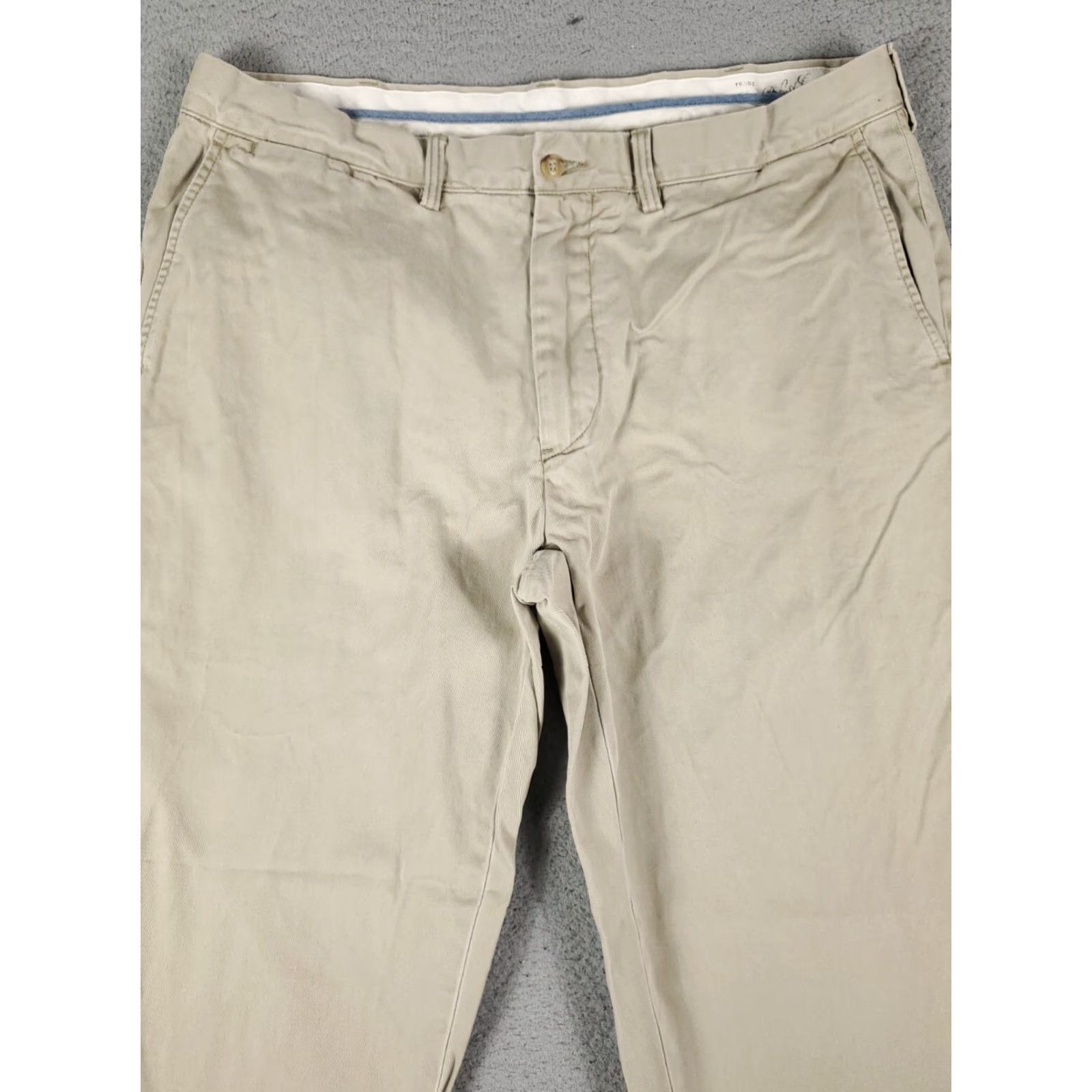 Ralph Lauren Ralph Lauren Chino Pants Mens 38x30 Beige Flat Front Casual Trousers Size US 38 / EU 54 - 2 Thumbnail