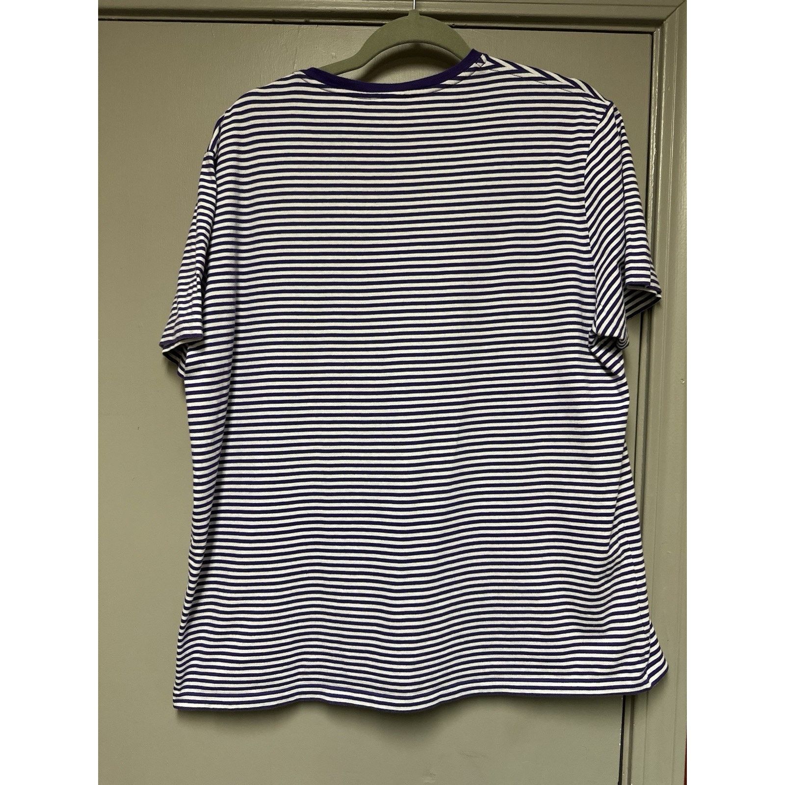 Lacoste Lacoste Short Sleeve V-Neck T Shirt Size 6 L Size US XL / EU 56 / 4 - 2 Thumbnail
