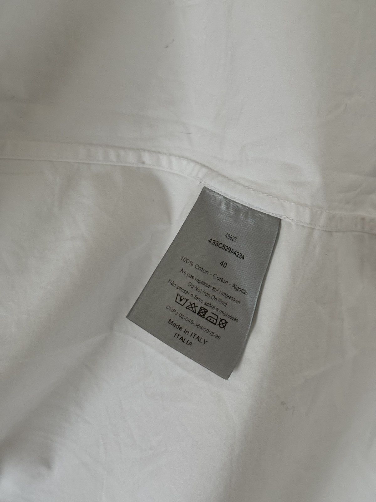 Dior Dior SS2018 graphic button-down shirt Size US M / EU 48-50 / 2 - 5 Thumbnail