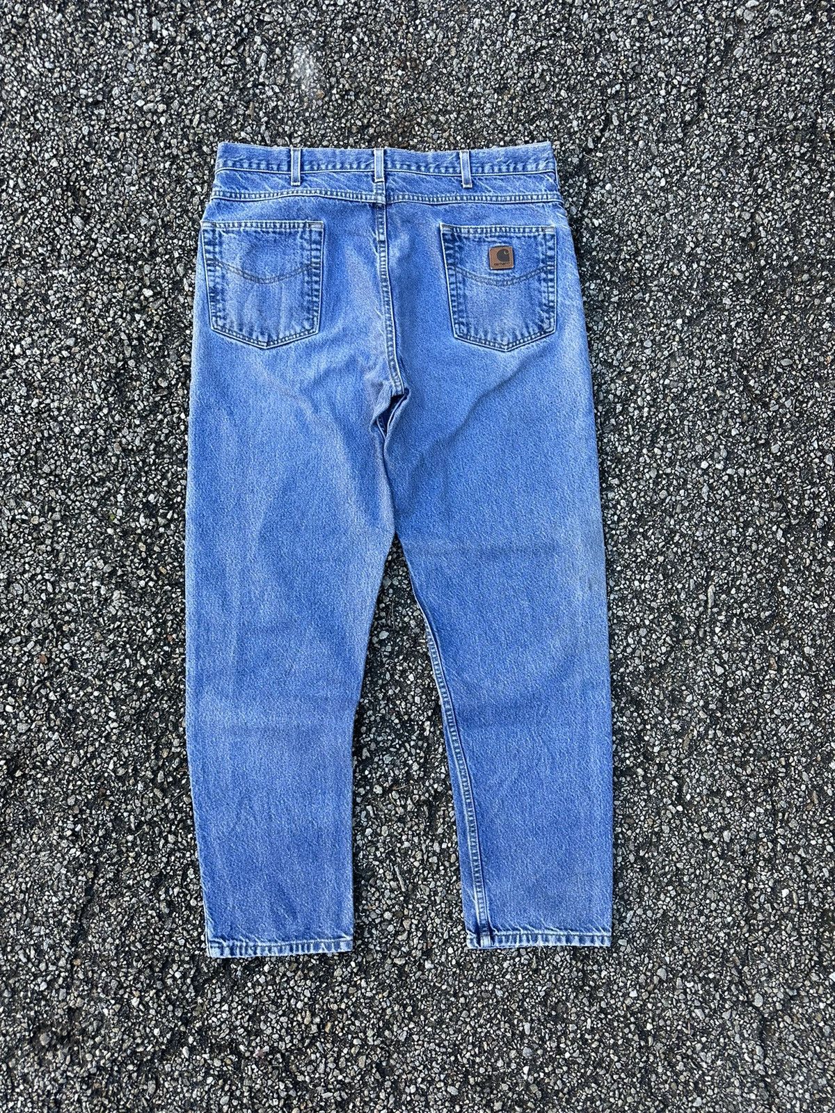 Carhartt Men’s Blue Jeans Carhartt Size:38 Size US 38 / EU 54 - 2 Thumbnail