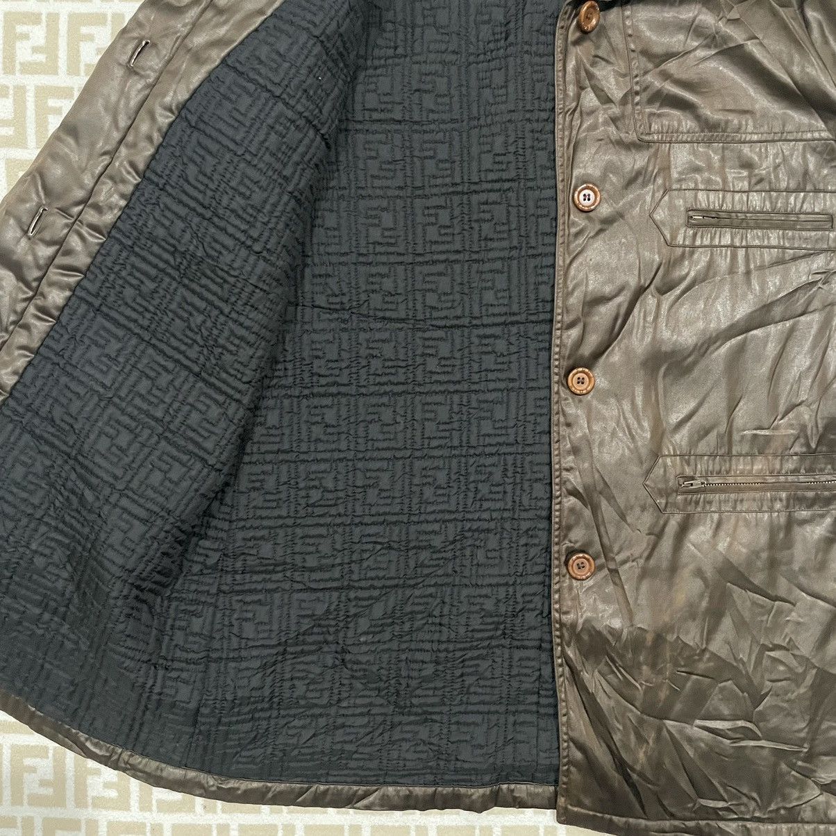 Fendi × Vintage Fendi Quilted Long Jacket Size US L / EU 52-54 / 3 - 6 Thumbnail