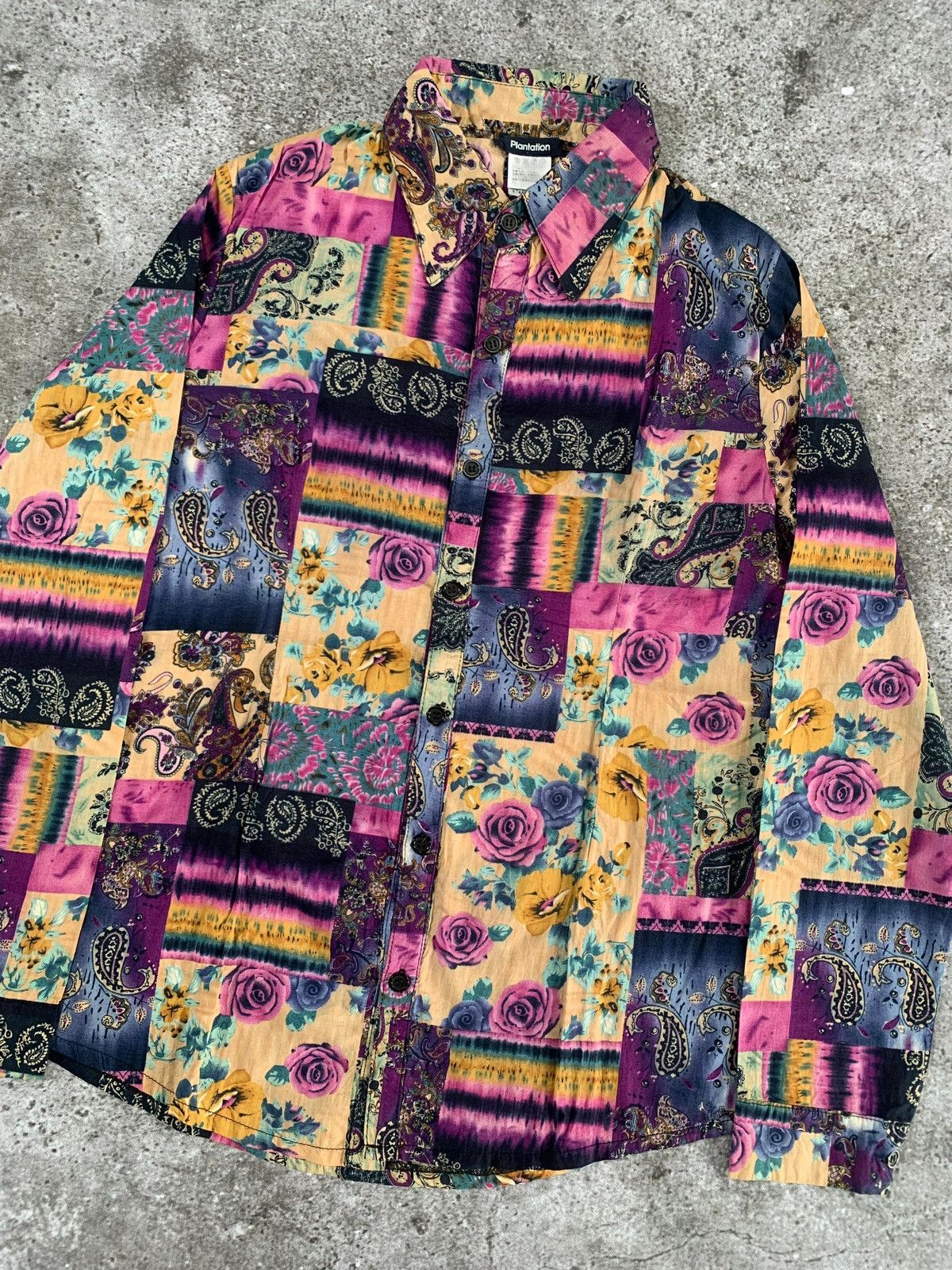 Issey Miyake Plantation By Issey Miyake Floral Shirt Size US M / EU 48-50 / 2 - 2 Thumbnail