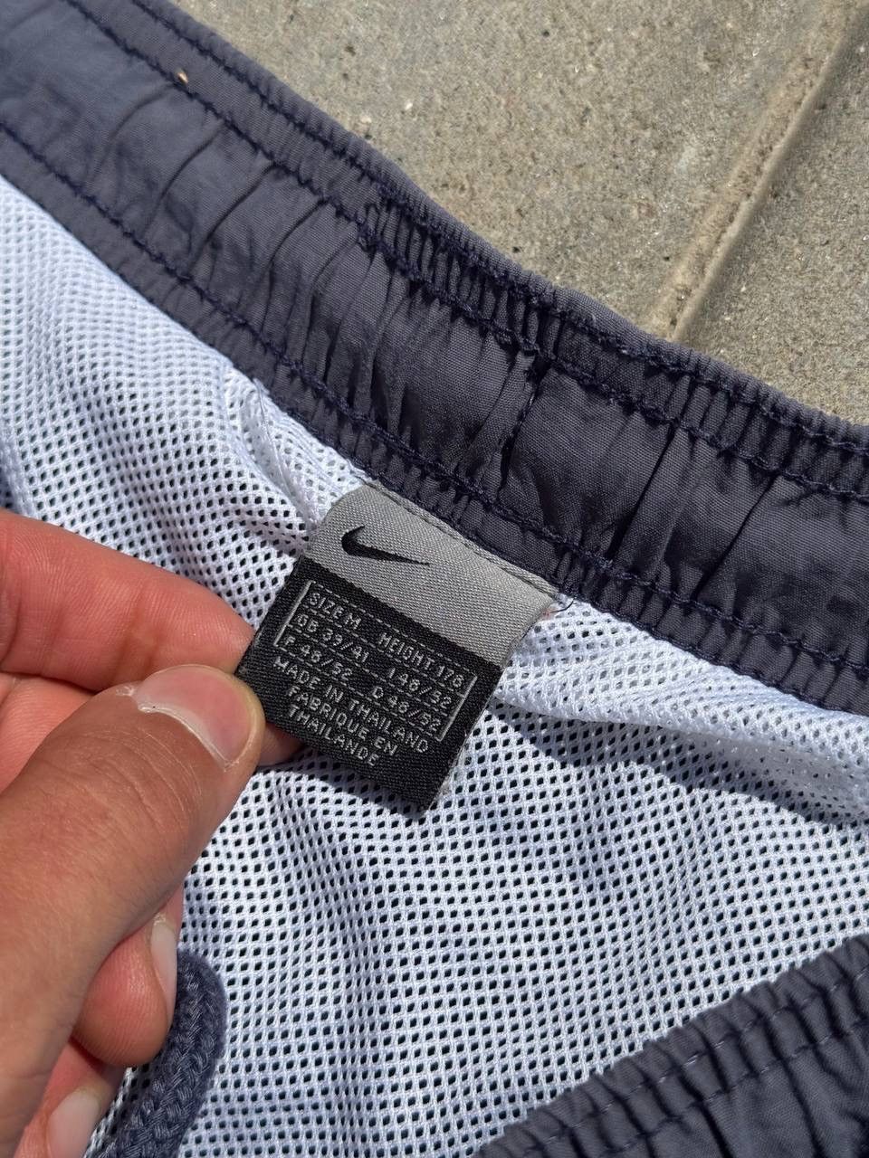 Nike 90s 00s Vintage Shorts Neylon Y2K Size US 33 - 4 Thumbnail