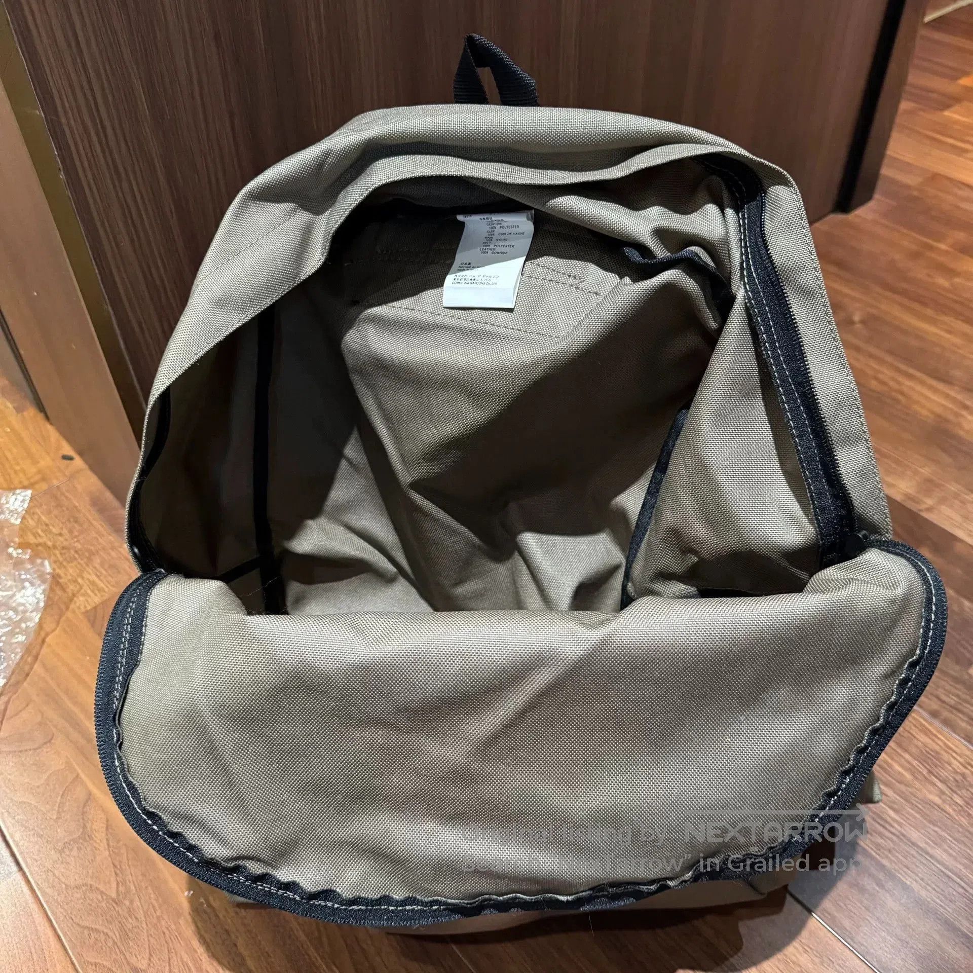 Comme des Garcons Homme Plus Comme des Garçons Green Backpack. Size ONE SIZE - 7 Thumbnail